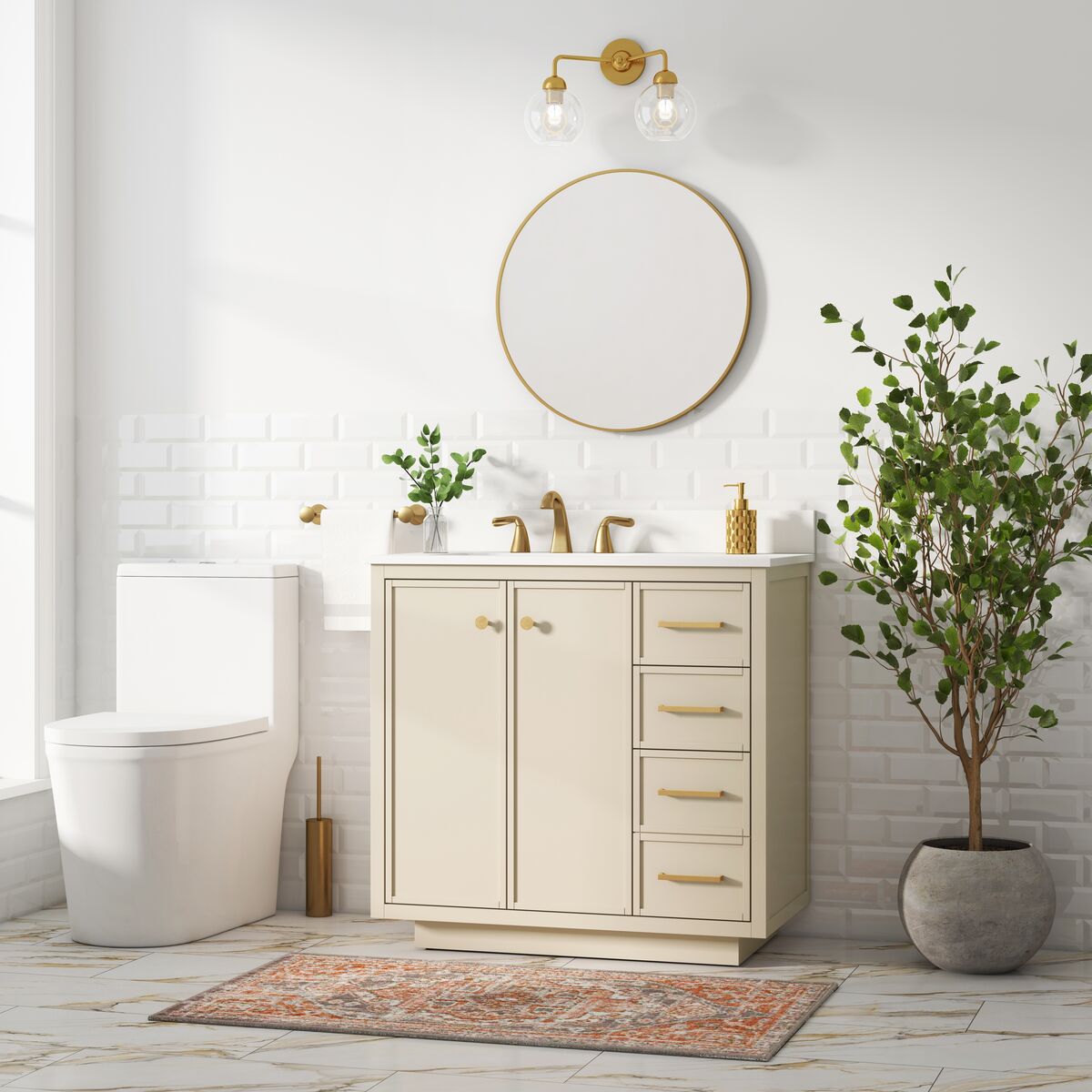 Style Selections LWS36GGV Bath-Vanity-Combo - View #4