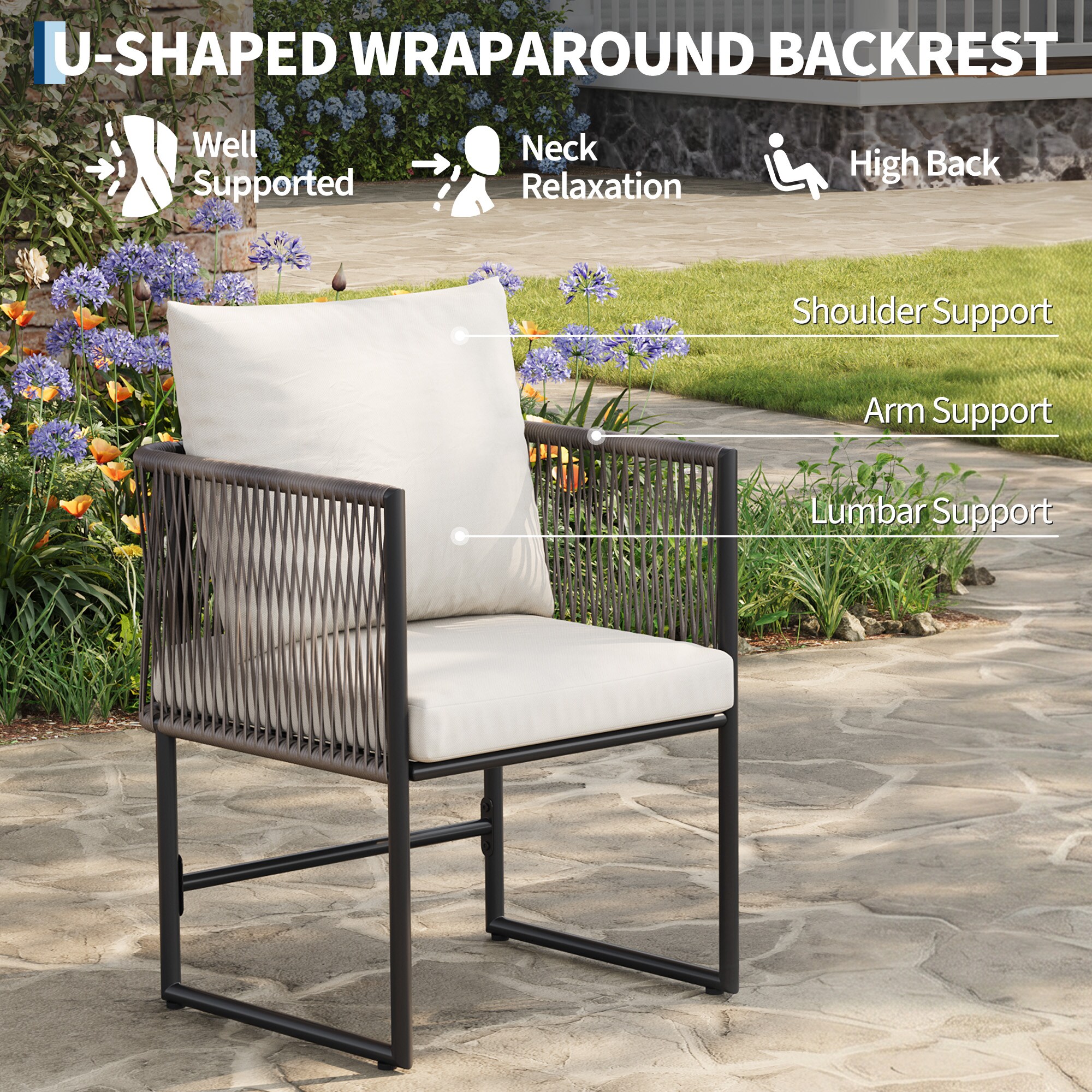 Garvee YHWASIDUWQ Patio-Chairs - View #4