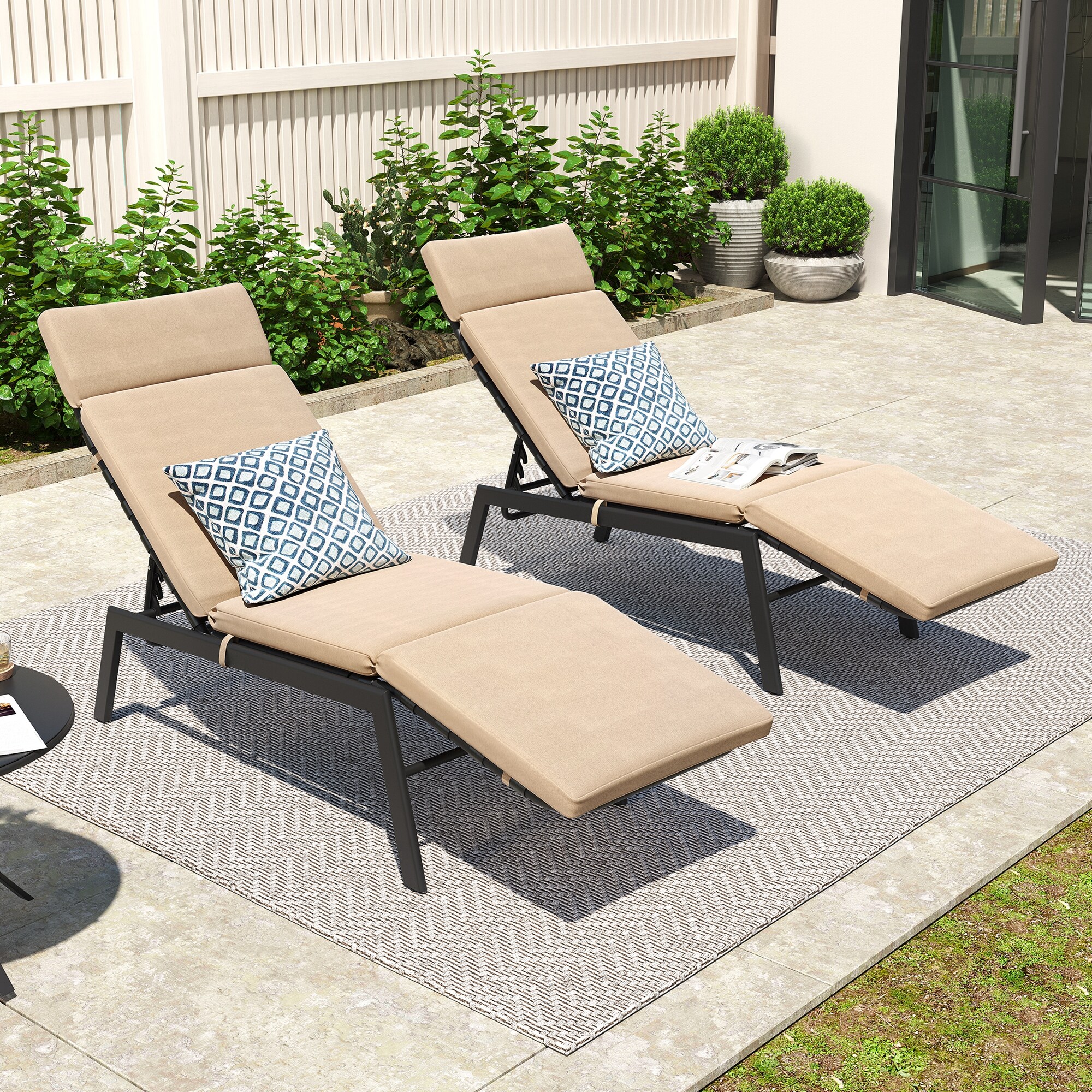 Crestlive Products CL-LG029BEI-2 Patio-Chairs - View #7