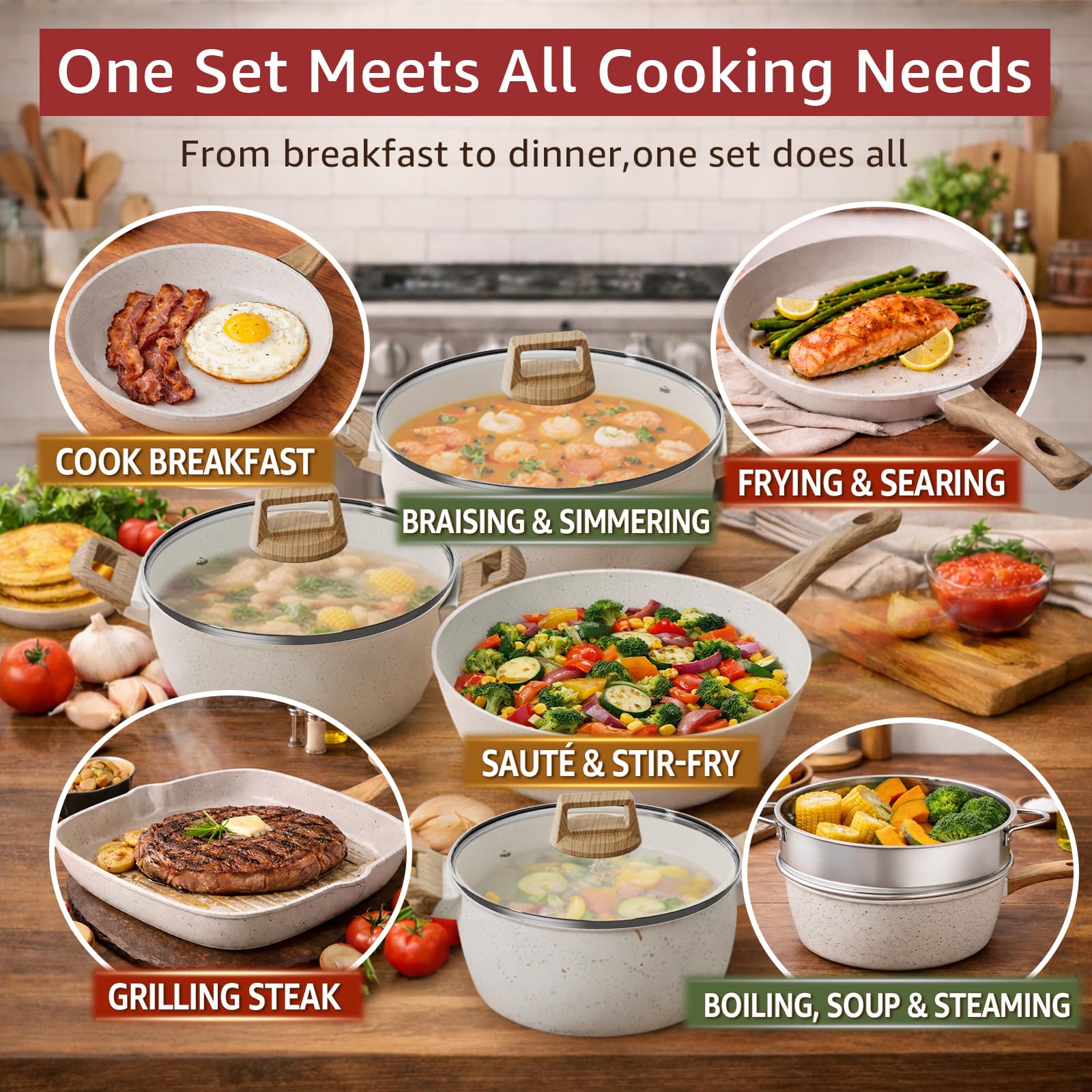 DHMHD LDH0819X358 Cooking-Pans-Skillets - View #4
