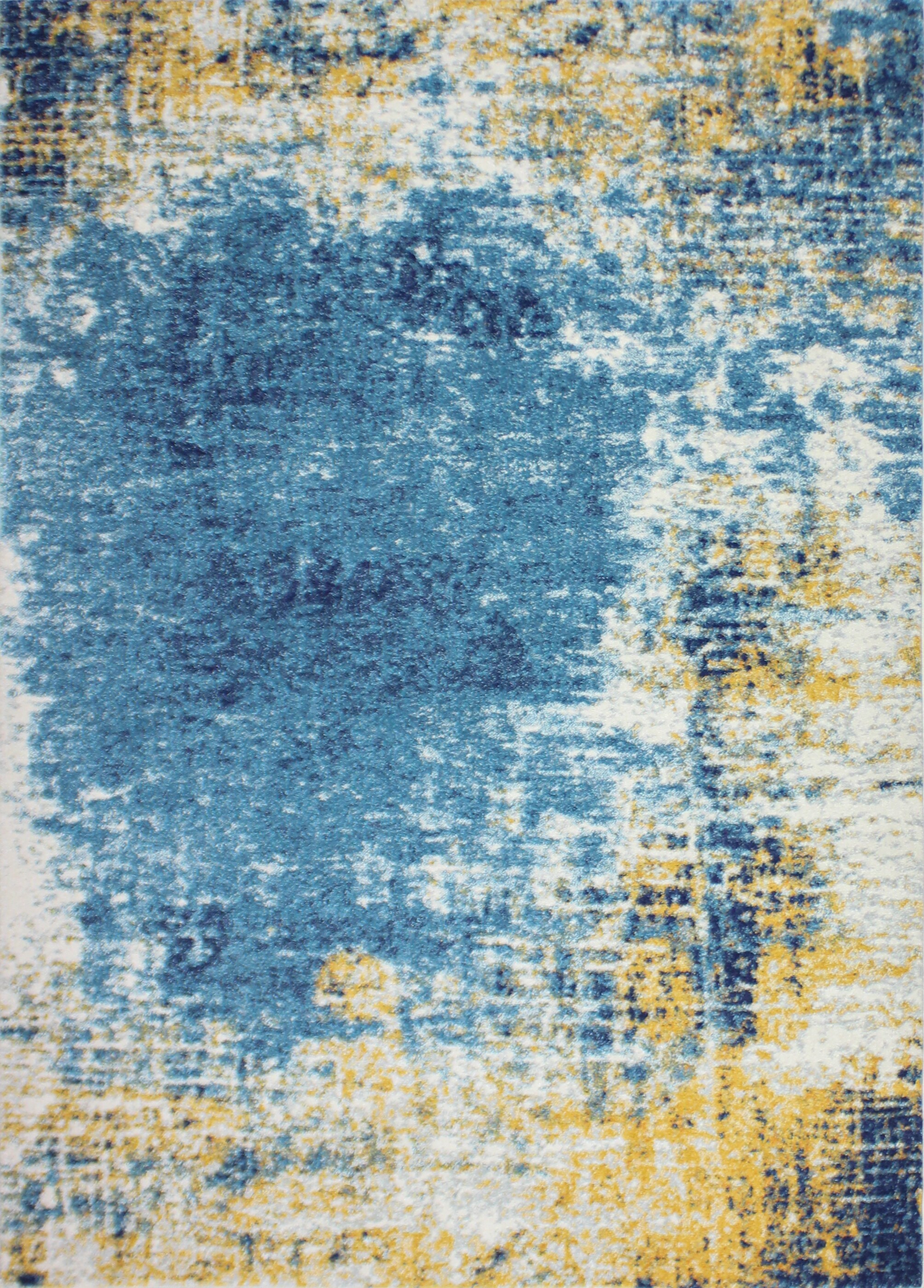 Bashian 649652262611 4 X 6 (ft) Indoor Abstract Mid-century Modern Area Rug