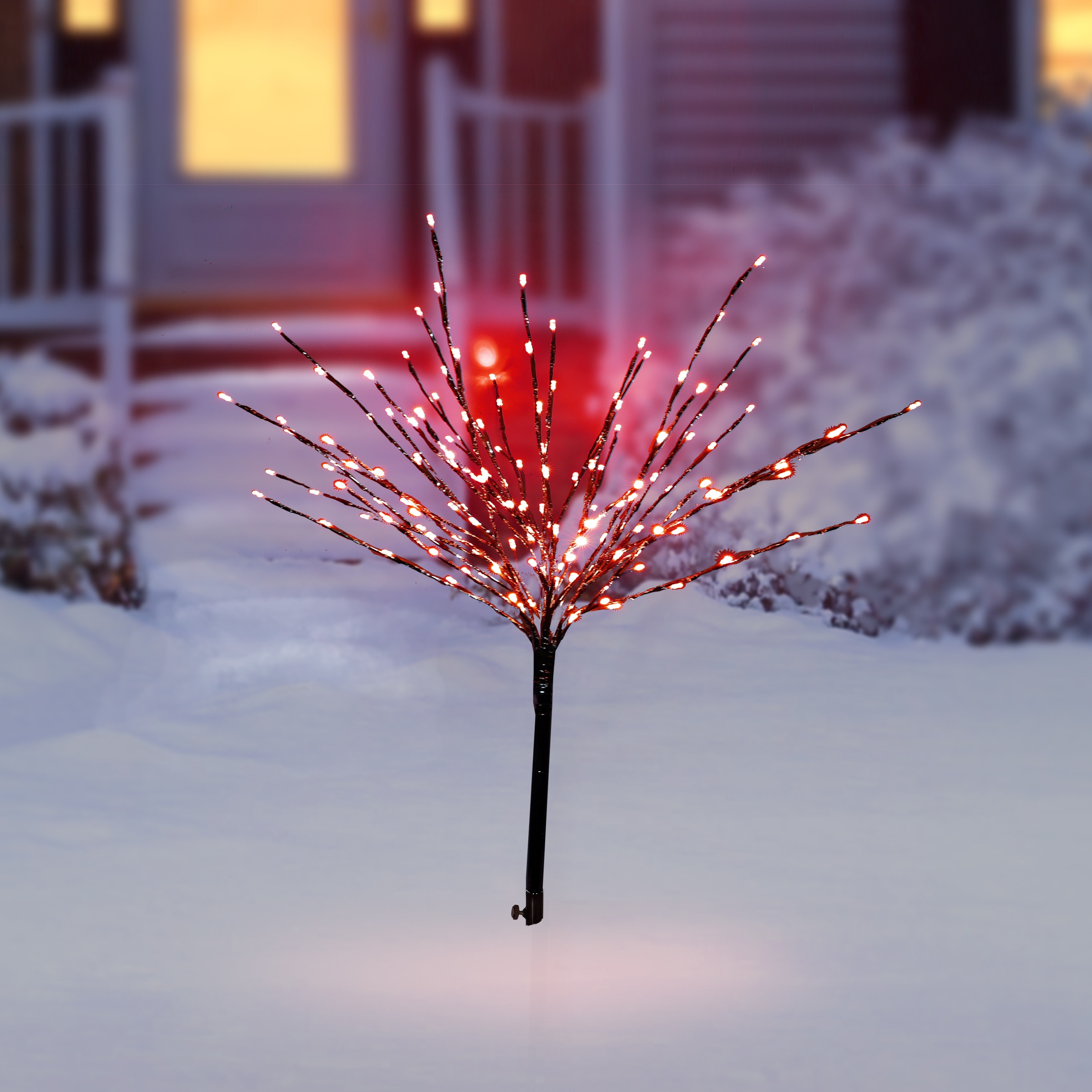 Alpine Corporation CRD128RD Artificial-Christmas-Trees - View #3