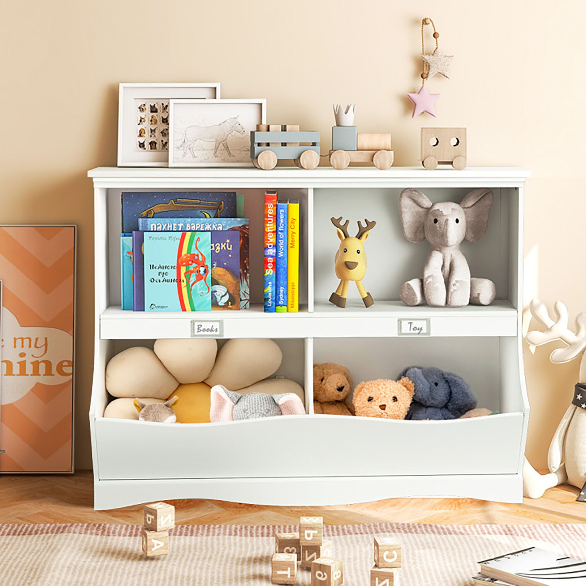 GZMR GZ-JV10965WH bookcases - View #2