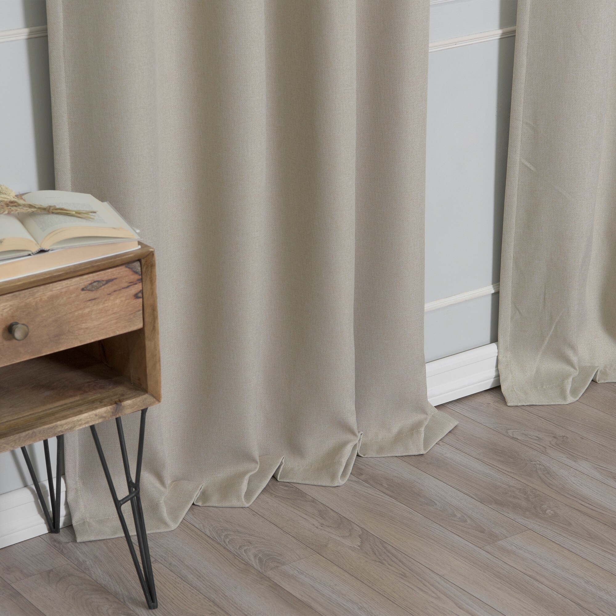 Best Home Fashion JC-09-GROM-96-NAT curtains - View #5