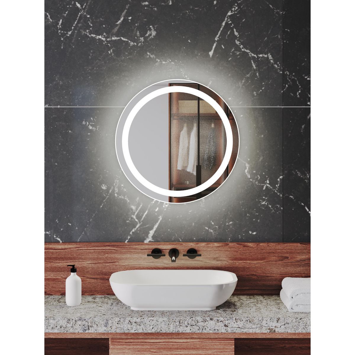 Progress Lighting P300454-030-30 Framed-Bath-Mirrors - View #3