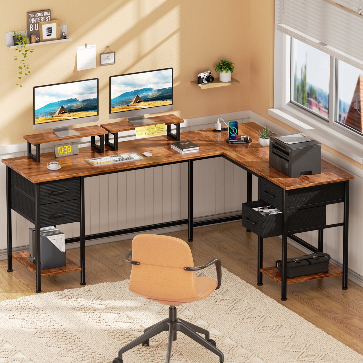 Furologee CD-026V1-C-66-1-RB desks - View #2