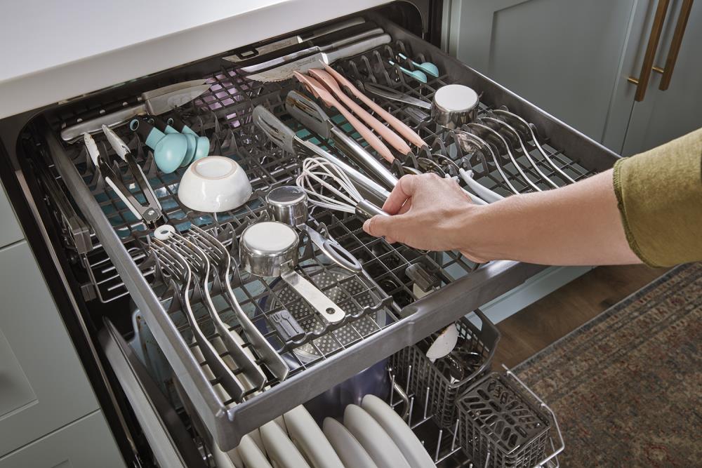 Third Rack's a Charm; GE Appliances Makes Dishwasher Loading Smart