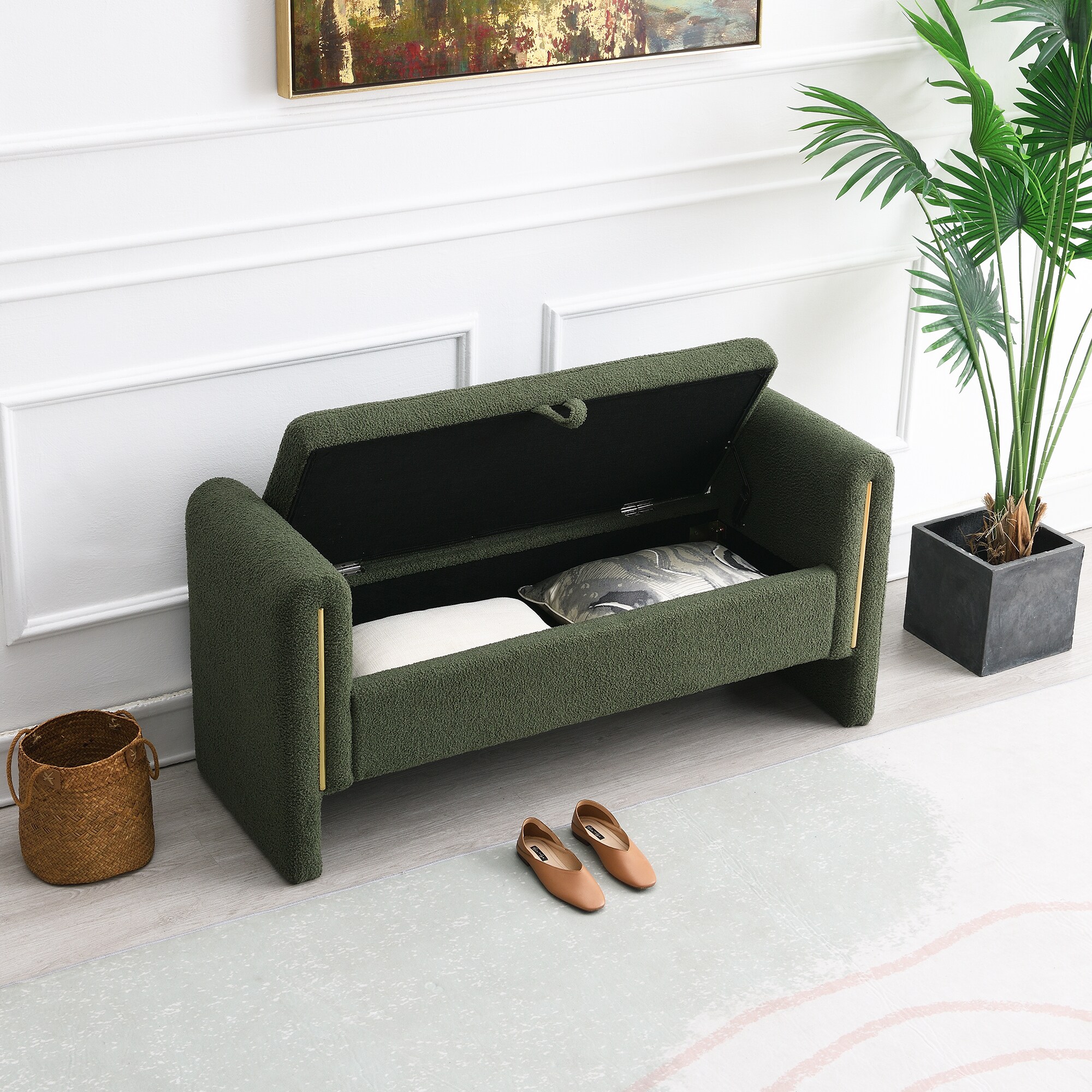 Best Selling Home Decor 320071 Indoor-Ottomans - View #3