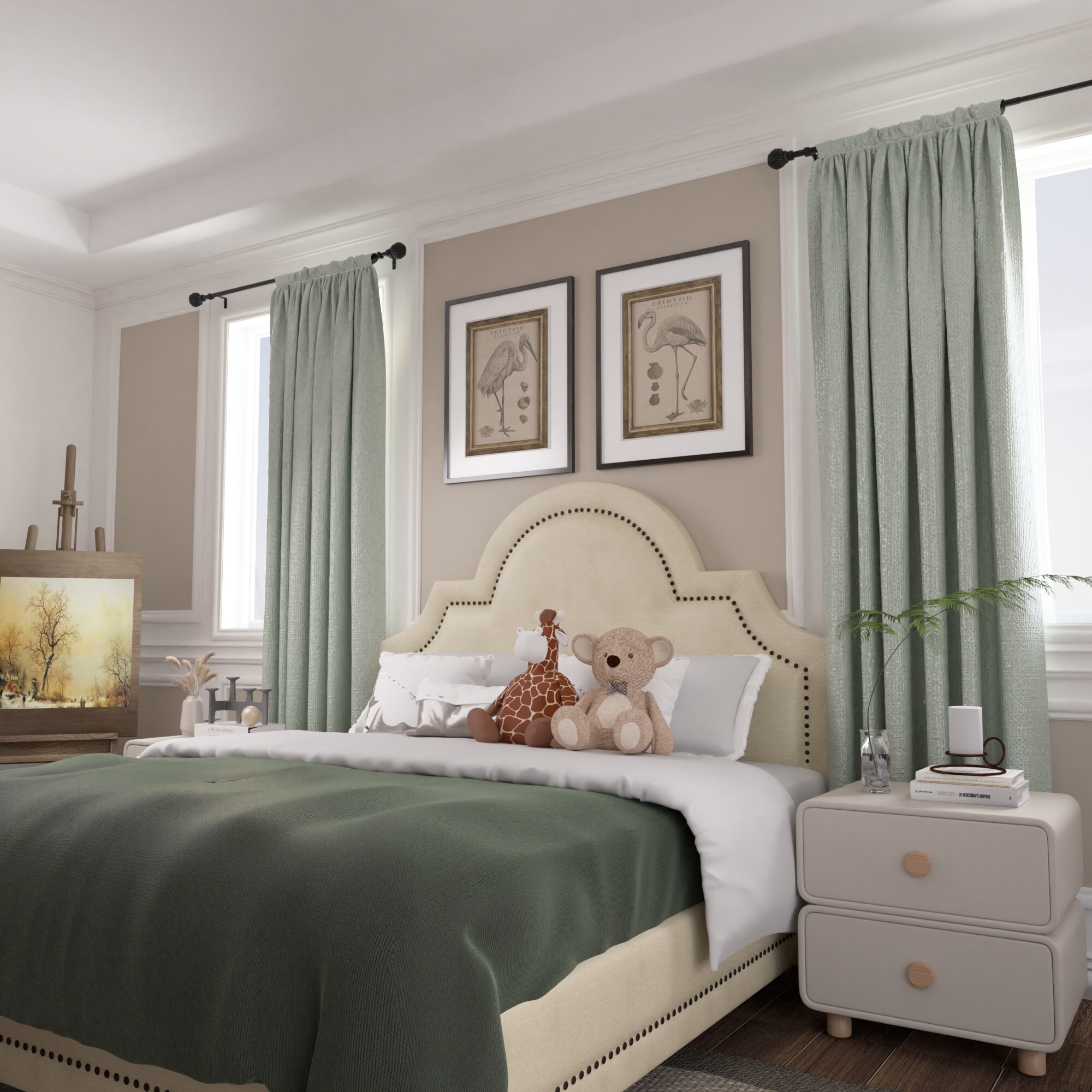 ACROMA 80028BK Curtain-Rods - View #4