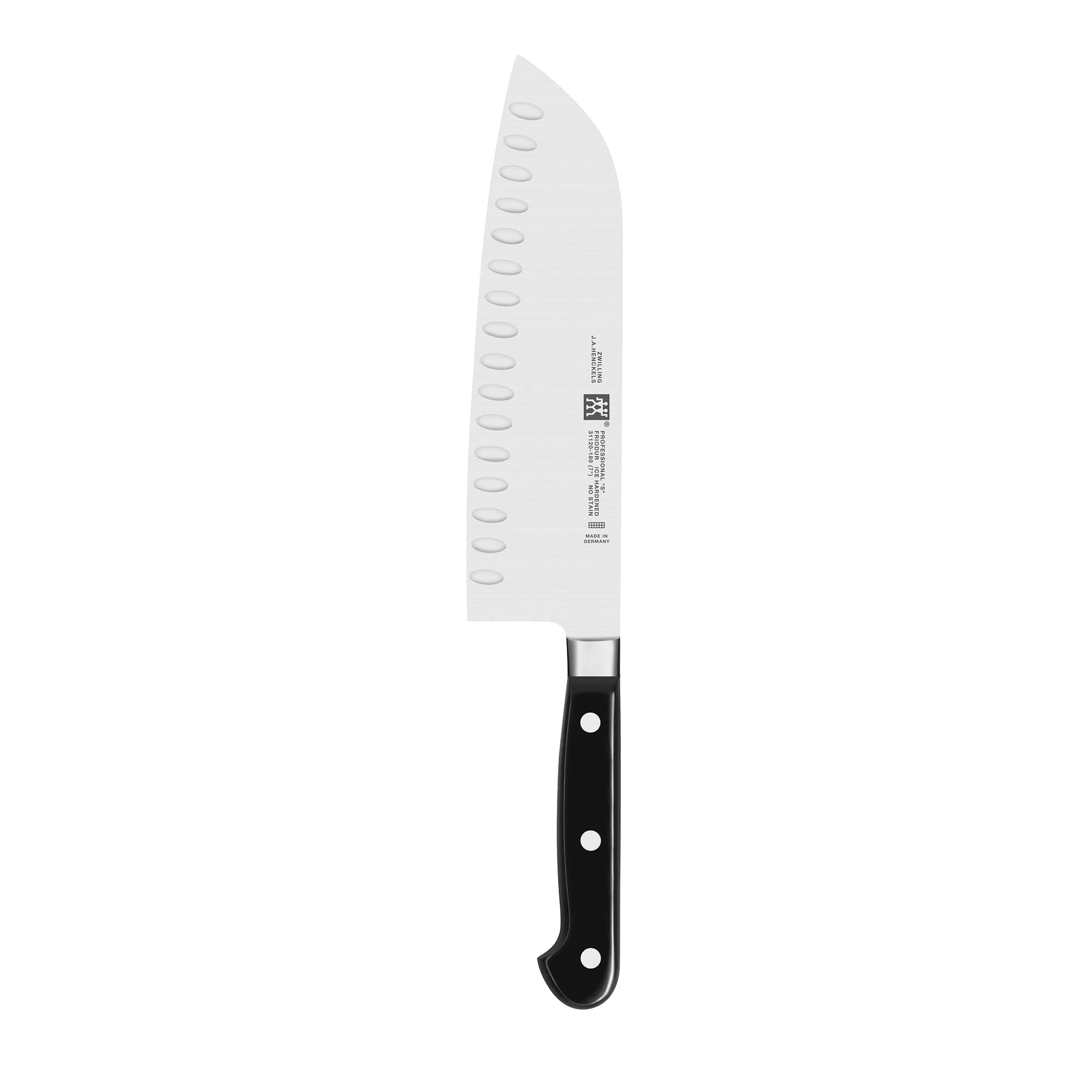Zwilling  Professional S 7-inch Hollow Edge Santoku Knife