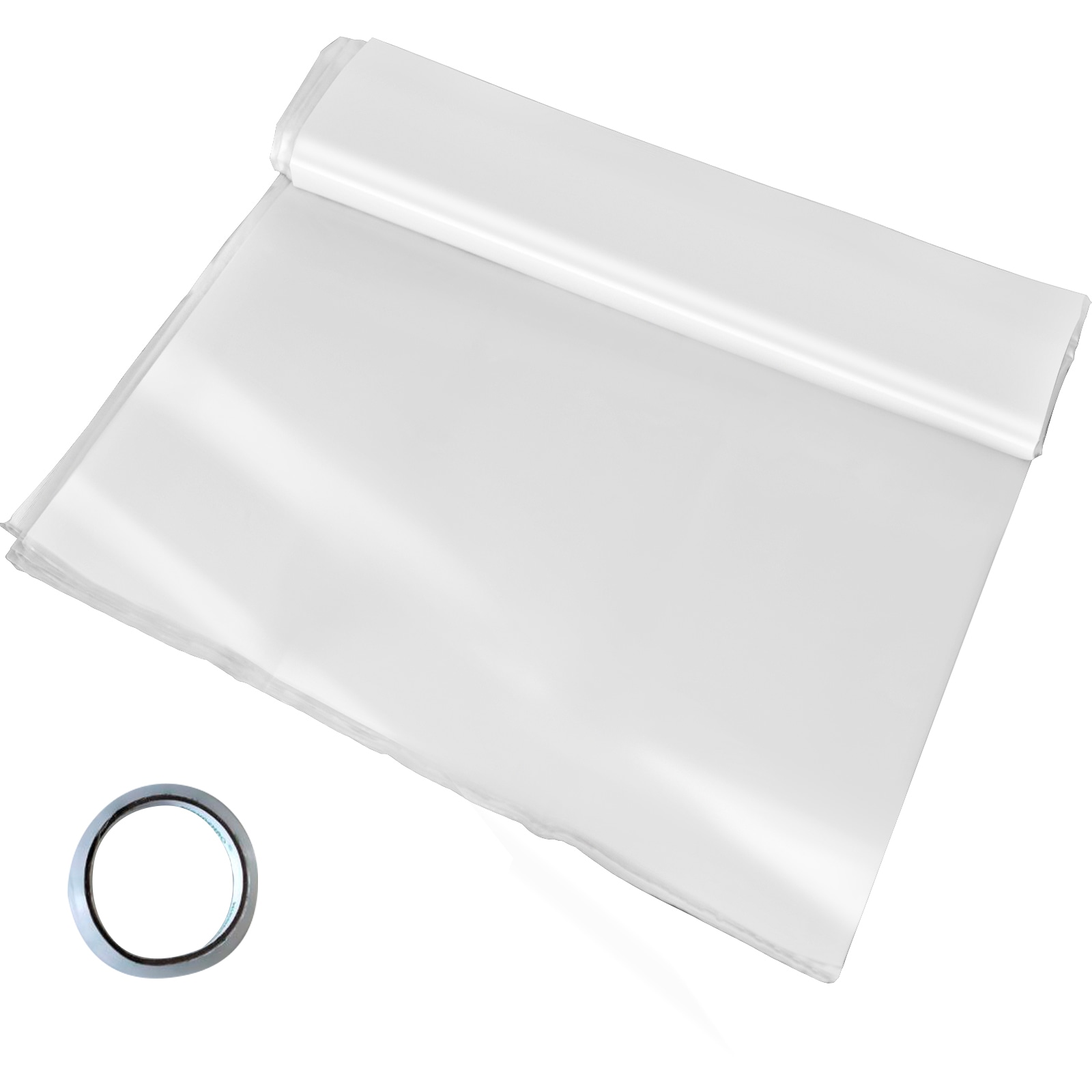 original factory thick clear vinyl roll