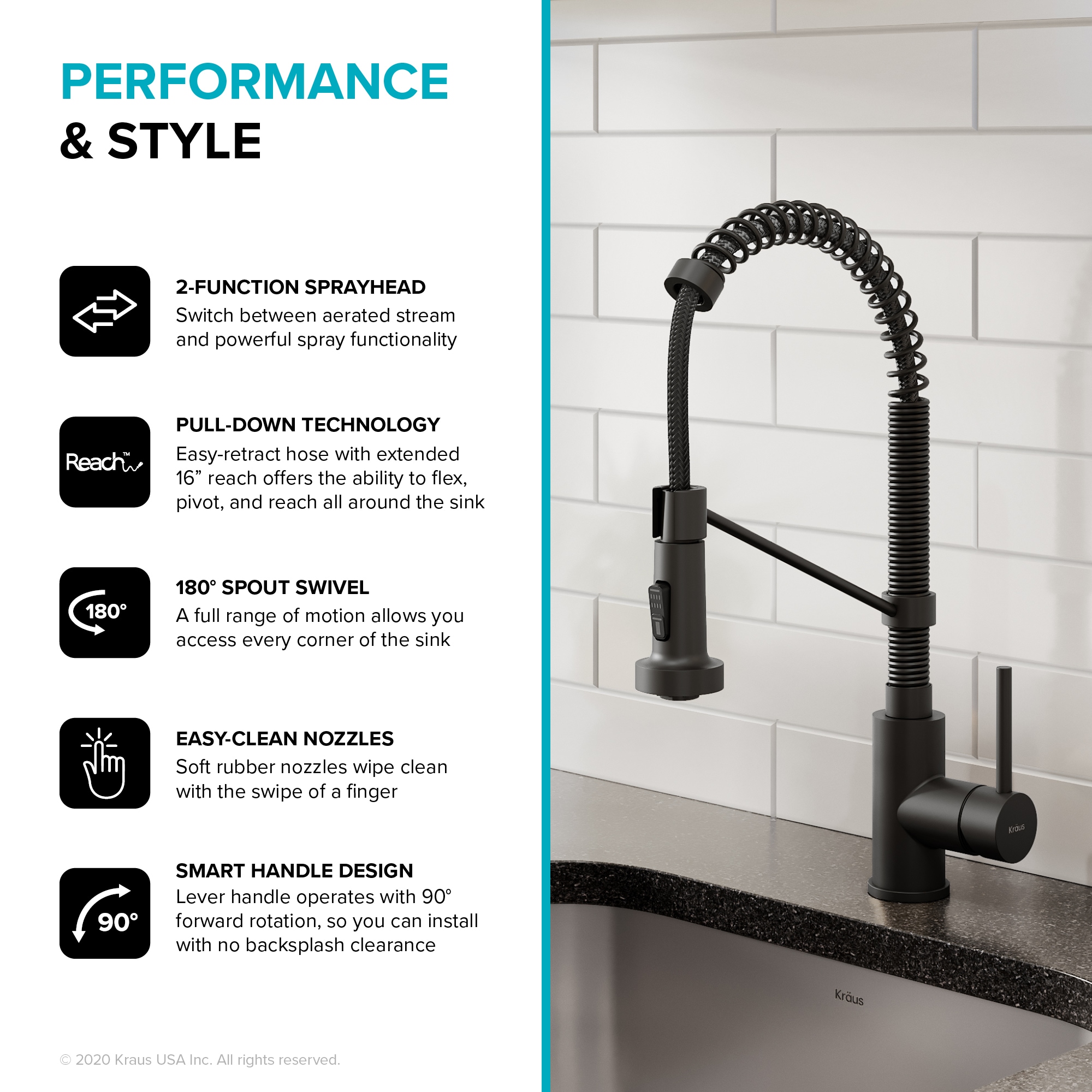 Kraus KPF-1610MB-KSD-43MB Kitchen-Faucets - View #9