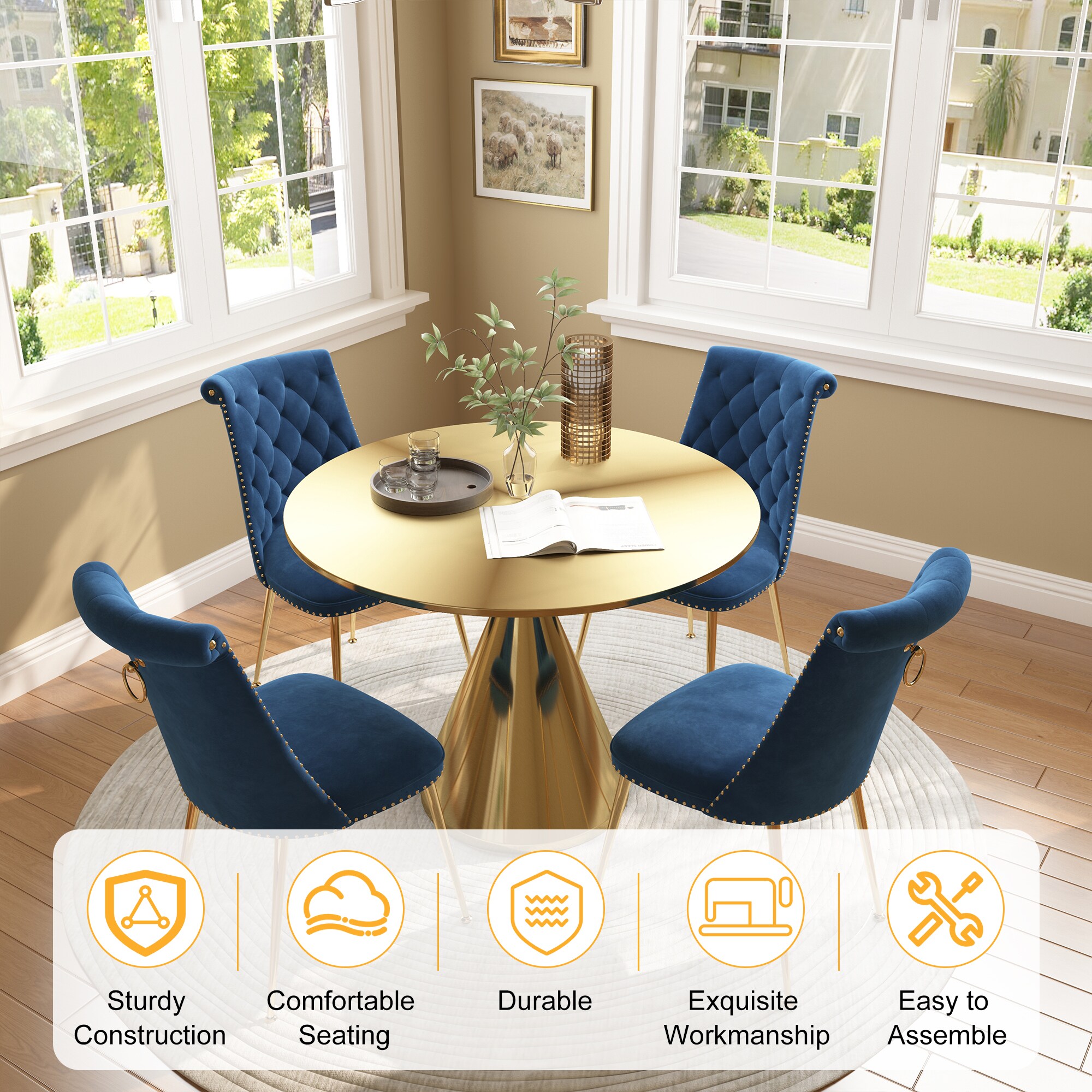 Clihome CL-RBT1-BBG703NY Dining-Sets - View #7