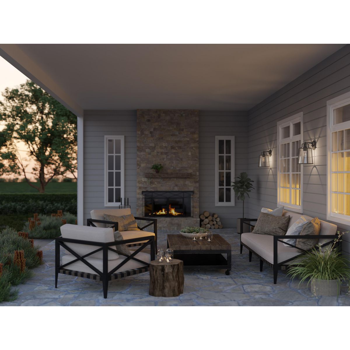 Progress Lighting P560185-031 Outdoor-Wall-Lighting - View #5