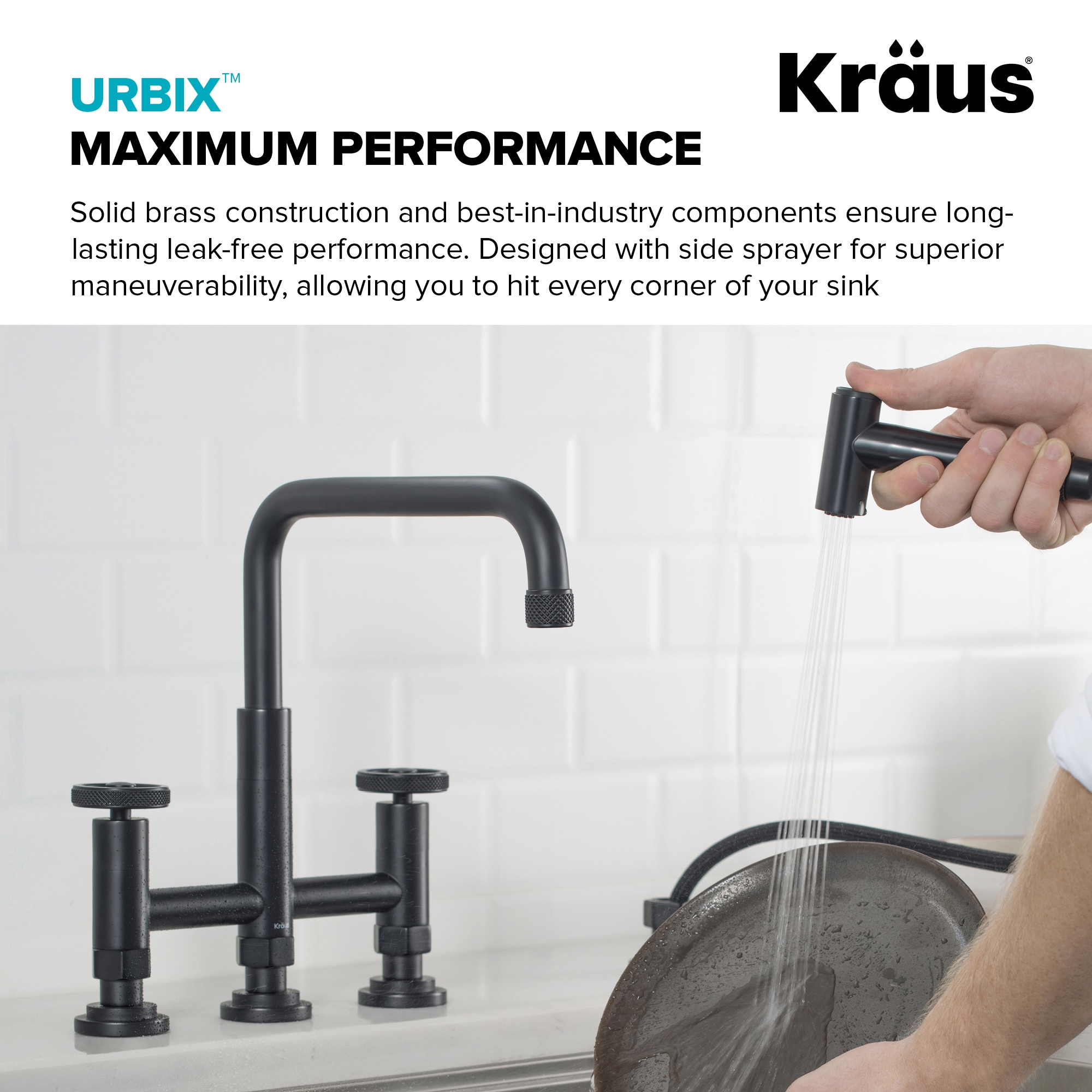 Kraus KPF-3125MB Kitchen-Faucets - View #5