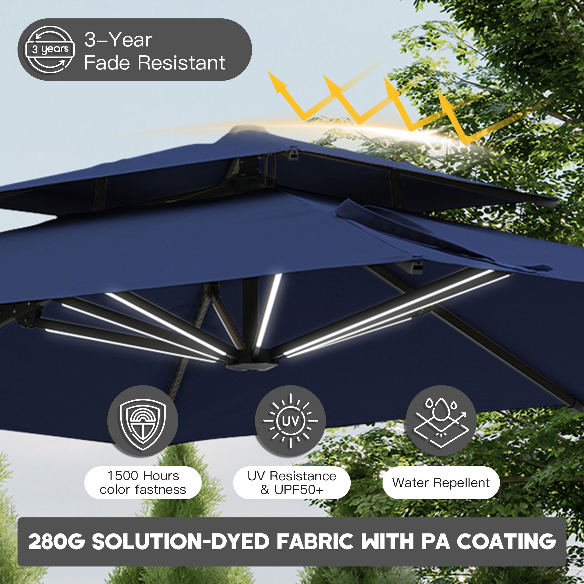 Clihome CLMYD1010LNVB Umbrellas-2 - View #12