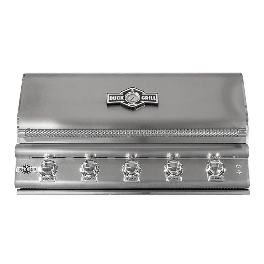 Buck Stove Buck Grill Silver Natural Gas Grill BG 40BUCKGRILL-LP at ...