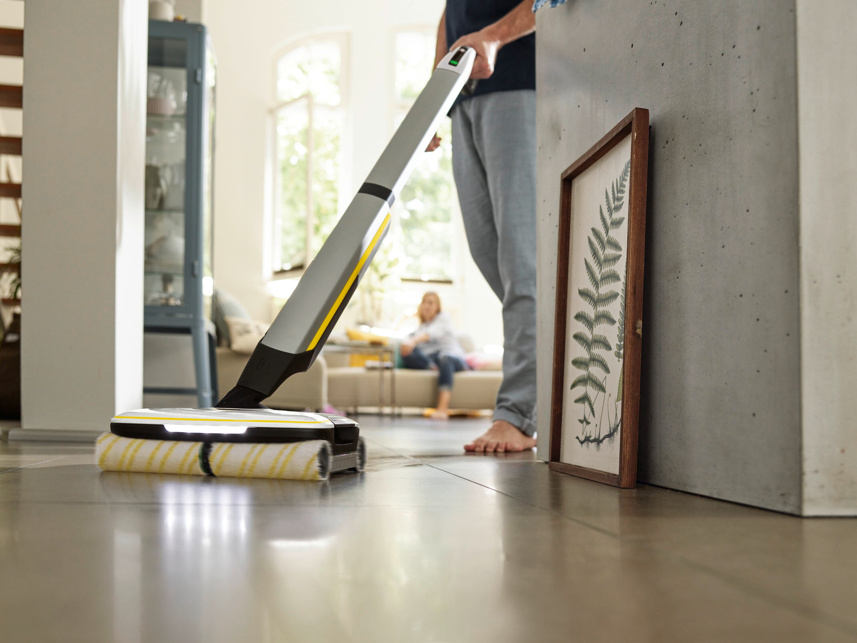 Karcher Sealed Wood Floor Cleaner 16.9fl oz Lemon Liquid Floor Cleaner