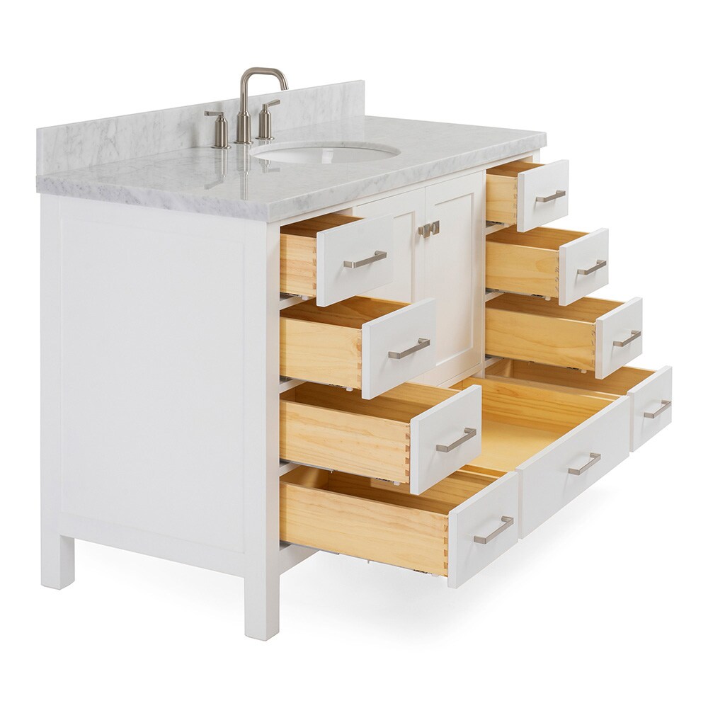 ARIEL A055S-VO-WHT Bath-Vanity-Combo - View #4