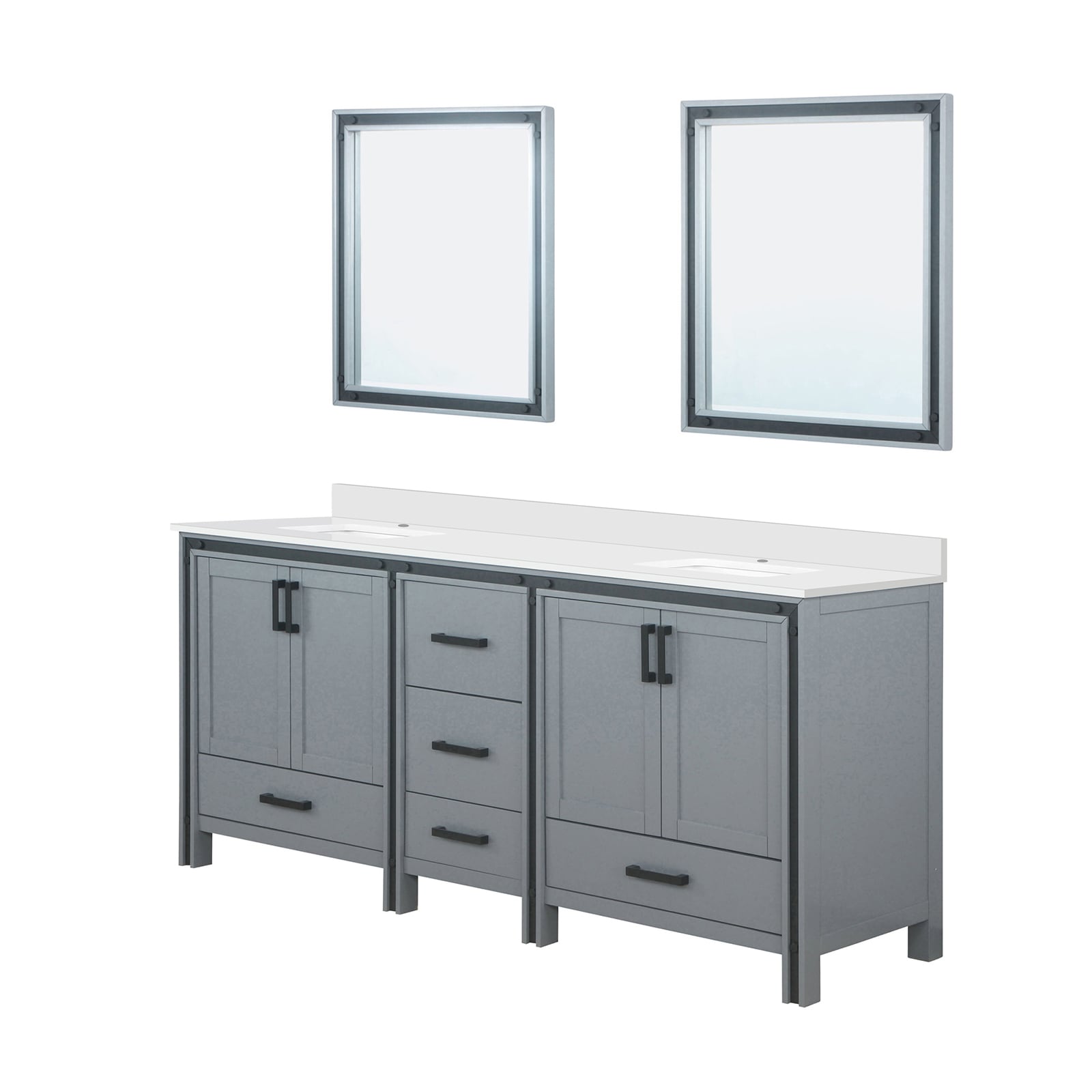 Lexora LVZV80DB210 Bath-Vanity-Combo - View #5