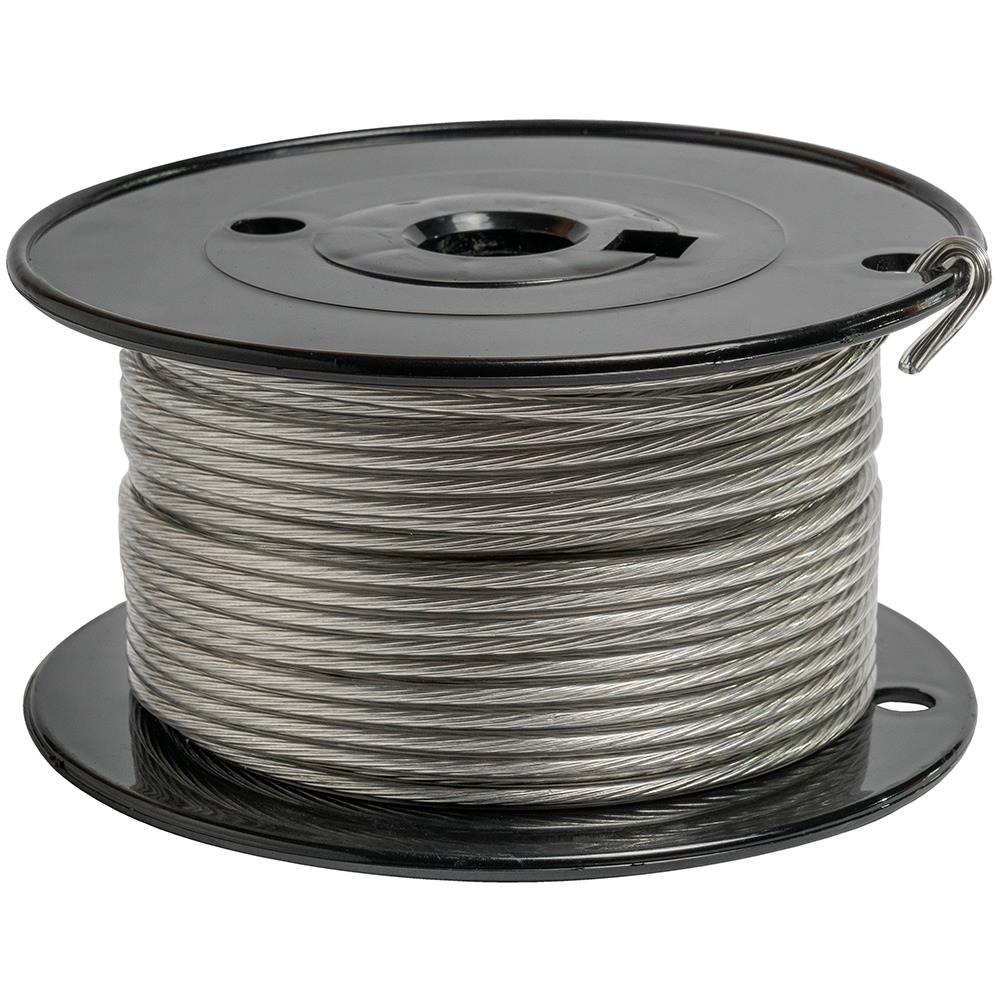 HangZ 43lb #5 500ft Gallery Wire Stainless Steel Plastic Coated in the  Picture Hangers department at