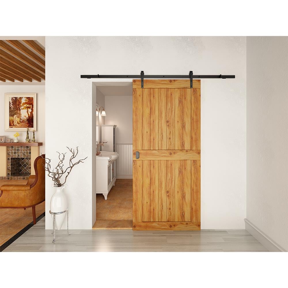 Delaney Hardware BD1069 72-in Bronze Bronze Indoor Standard Single Barn door hardware kit