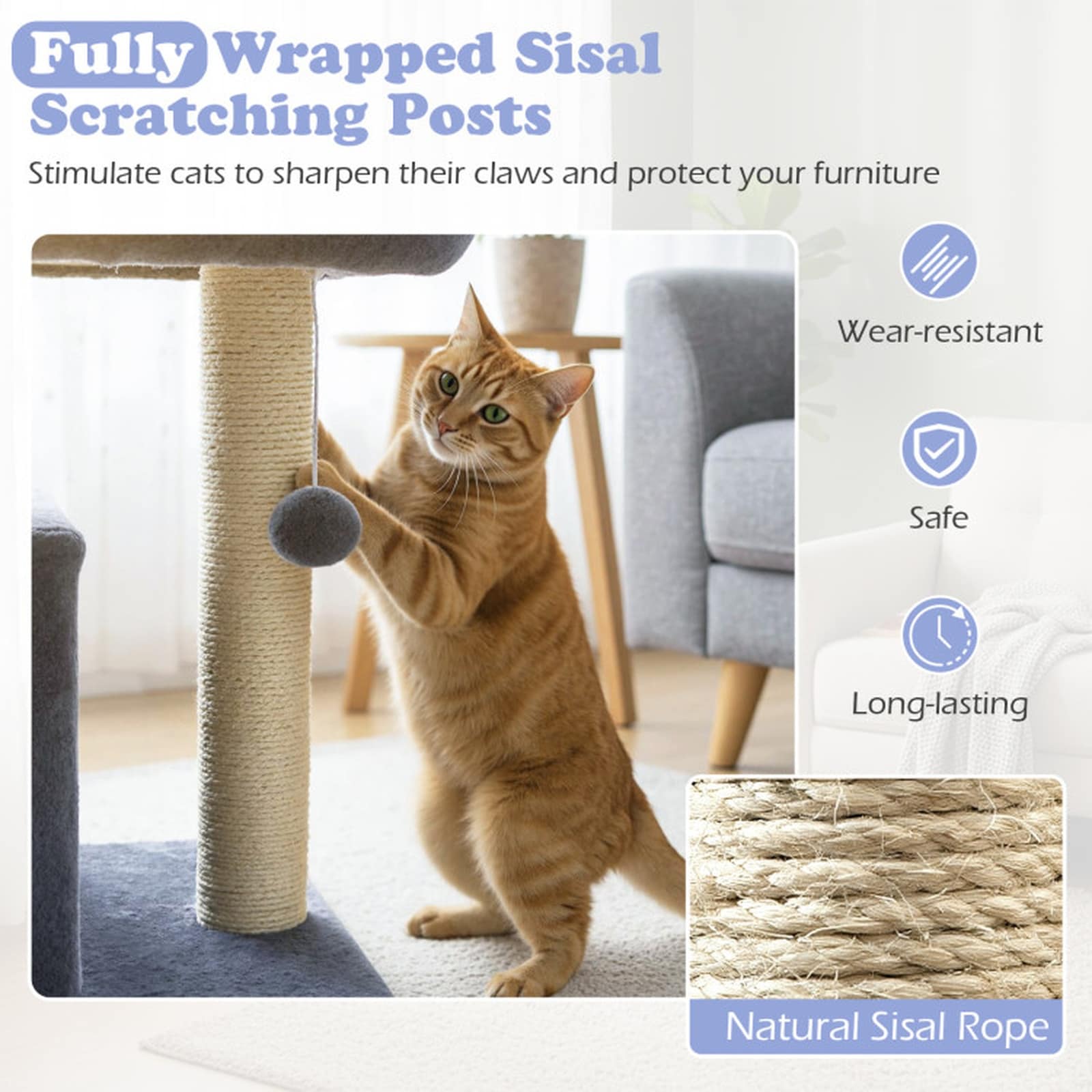 SUGIFT LW102SUGHY3195 Cat-Trees - View #6