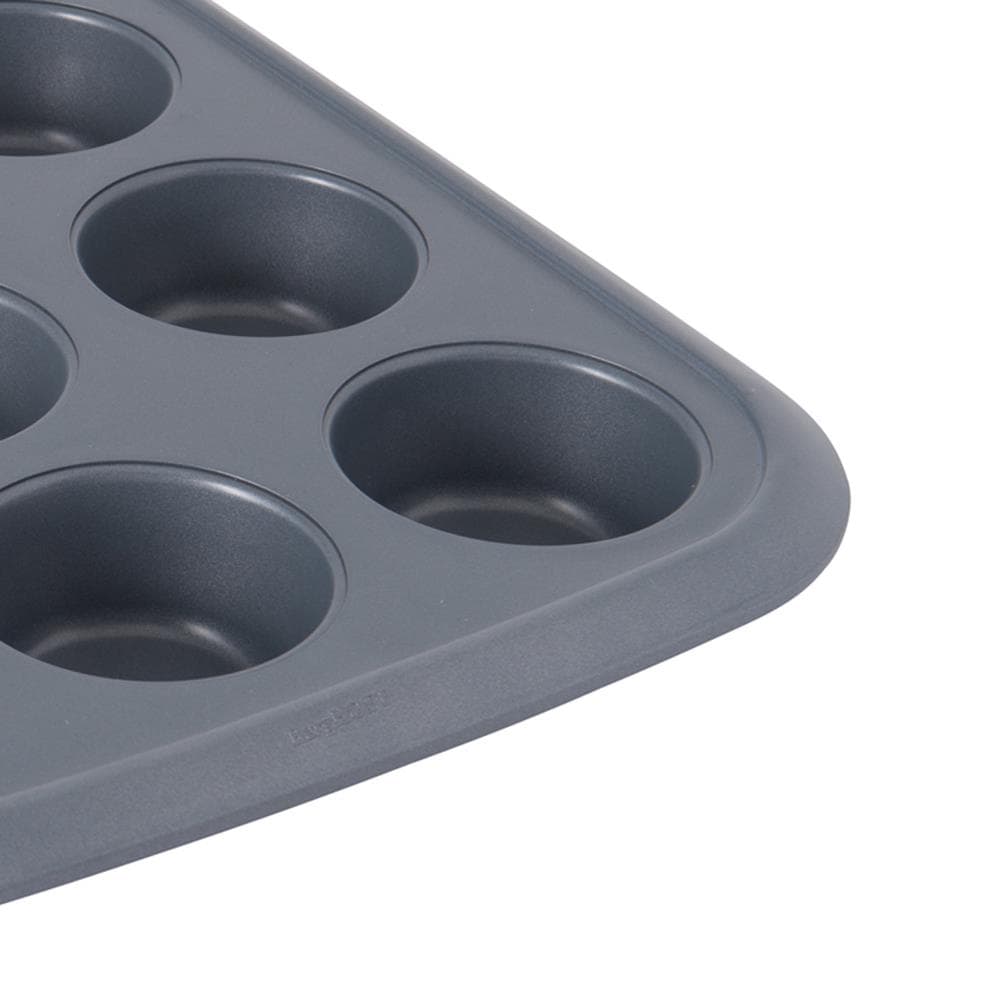 Baker's Secret Nonstick Grill Pan for Oven 17.5 x 11, Carbon