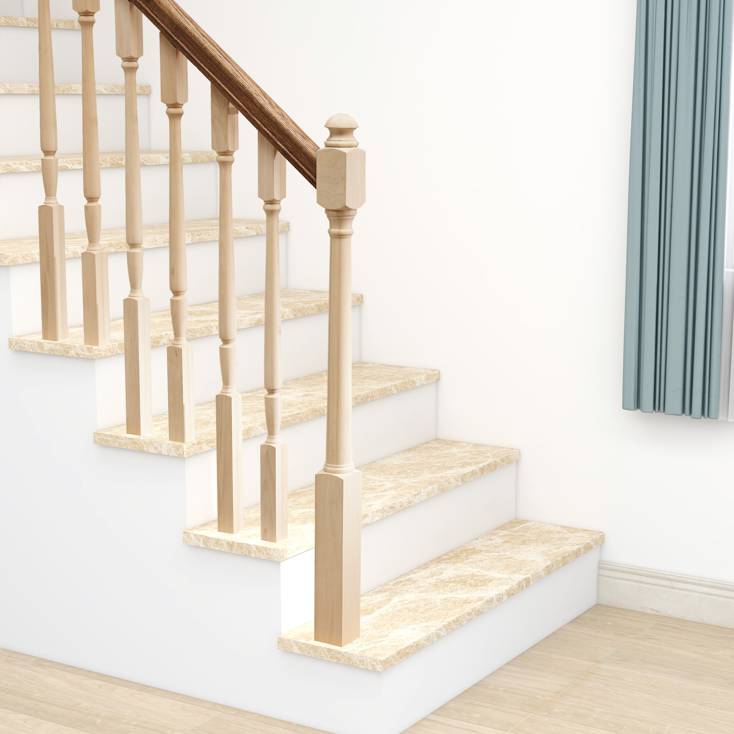 RELIABILT WG4040MT48POP Interior-Stairpart-Newel-Posts - View #4