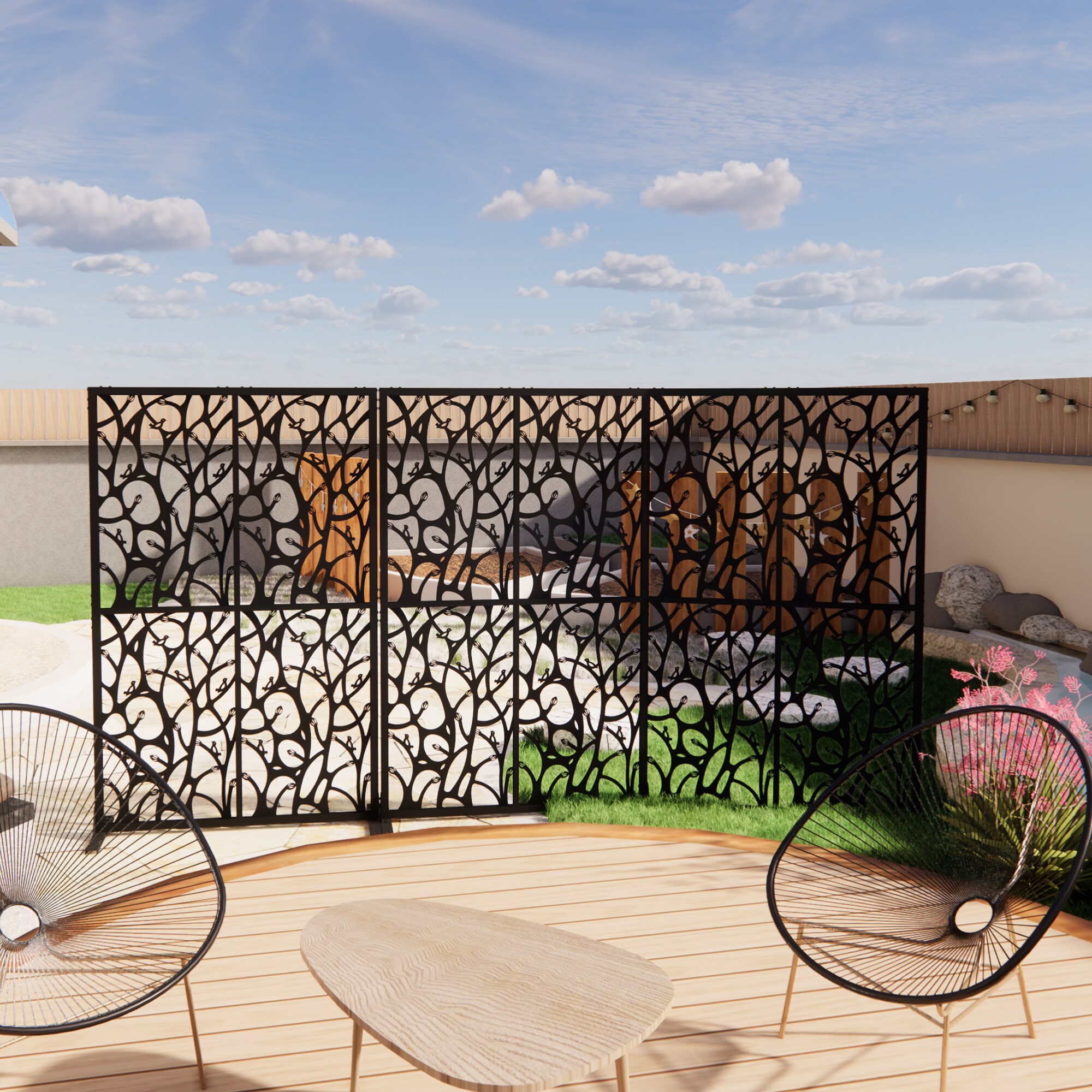Tatayosi JL-282265 Outdoor-Privacy-Screen - View #5