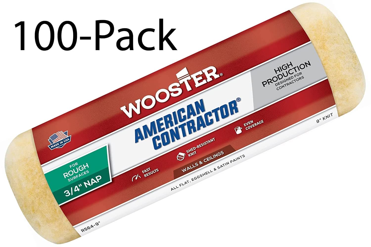 Wooster R364-9-100PK Roller-Covers - View #2