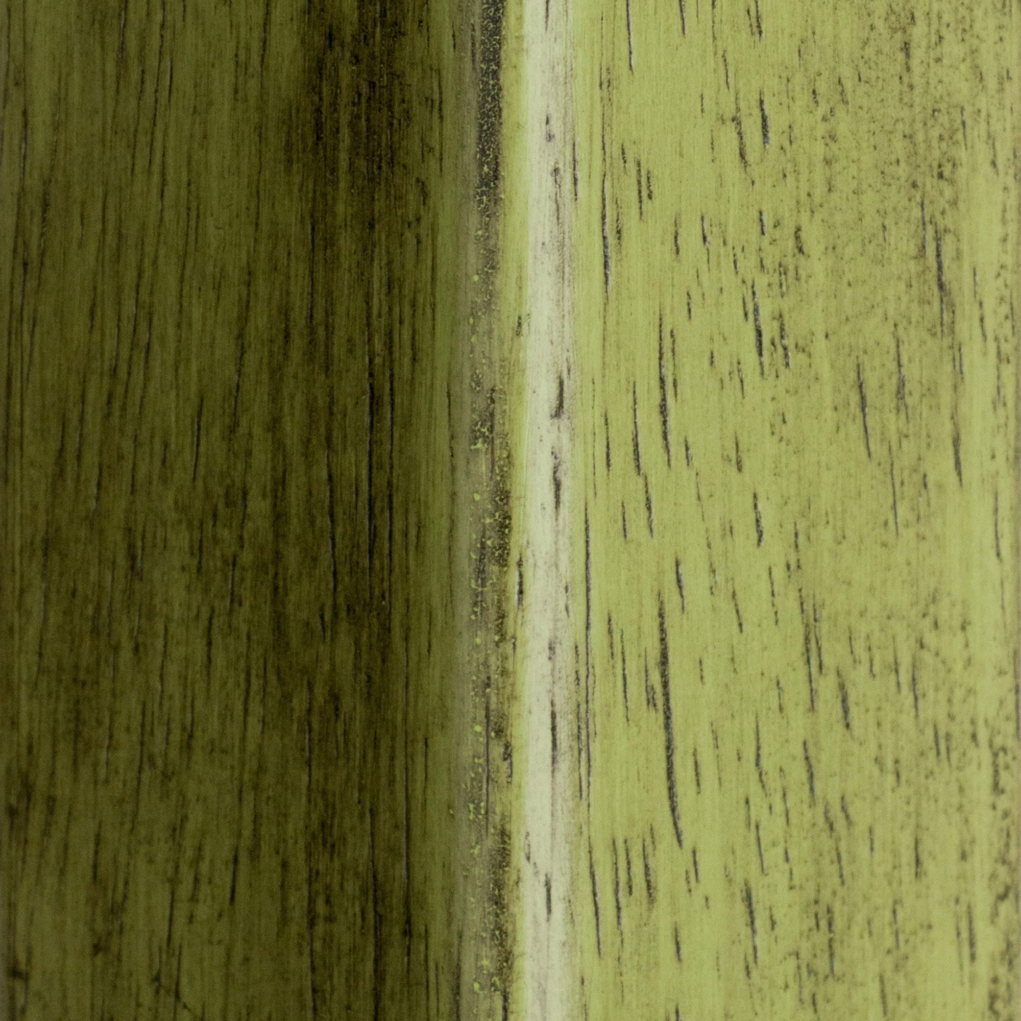 Transitional Rustic Green Wood 29" Backless Bar Stool