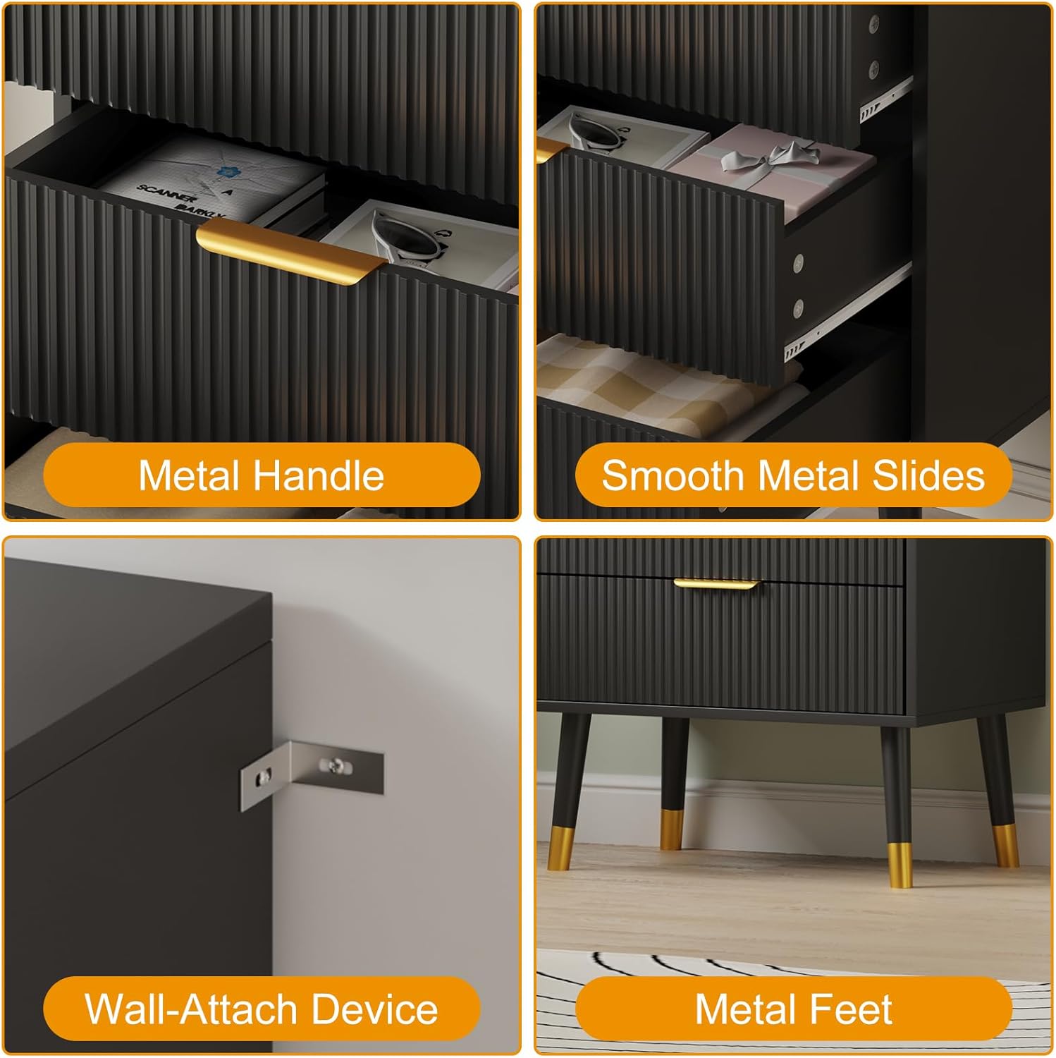Qeetex D23PHO16NBIX8H dressers - View #5