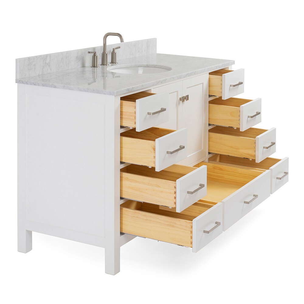 ARIEL A055SCW2OVOWHT Bath-Vanity-Combo - View #5