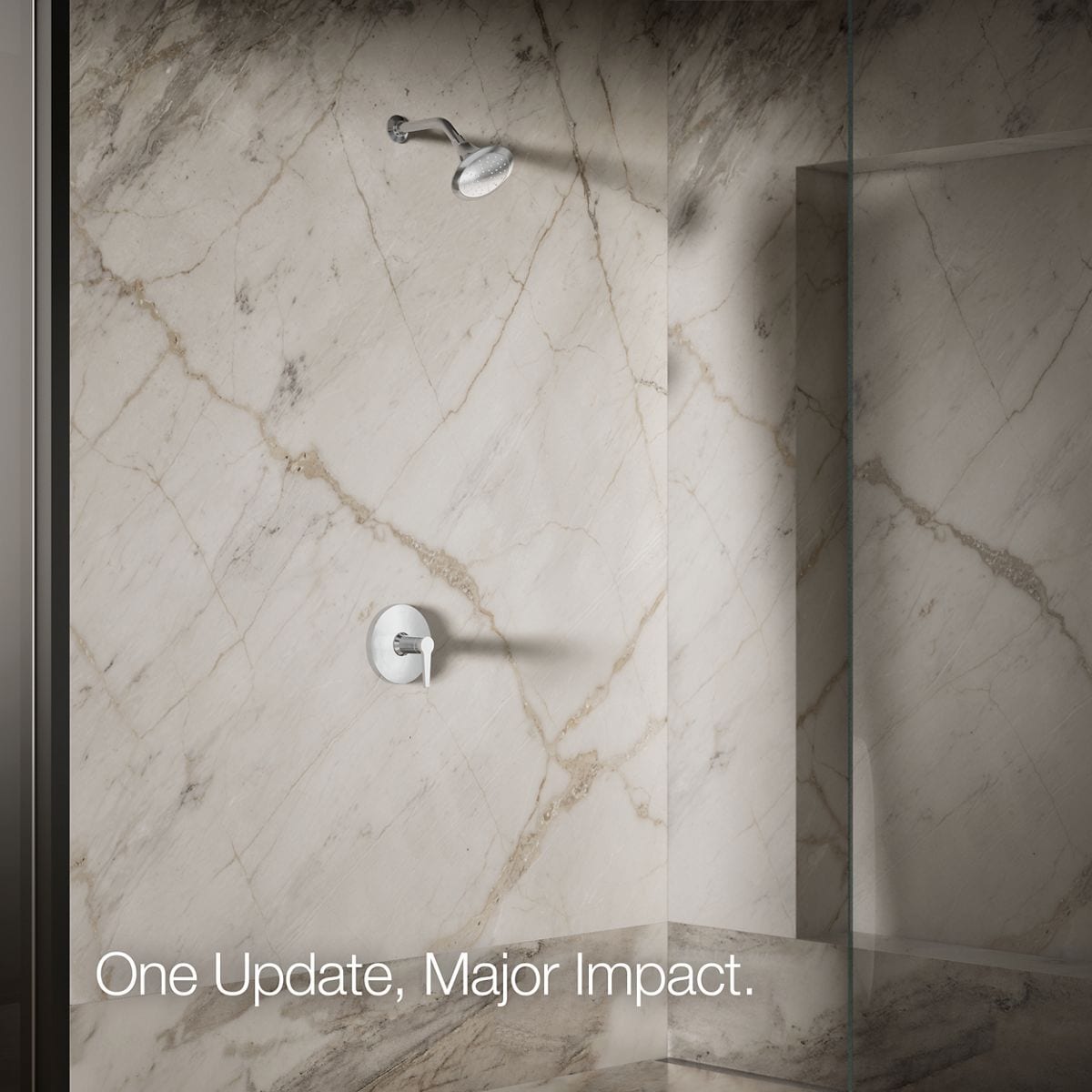 KOHLER K-10327-G-CP Fixed-Showerhead - View #7