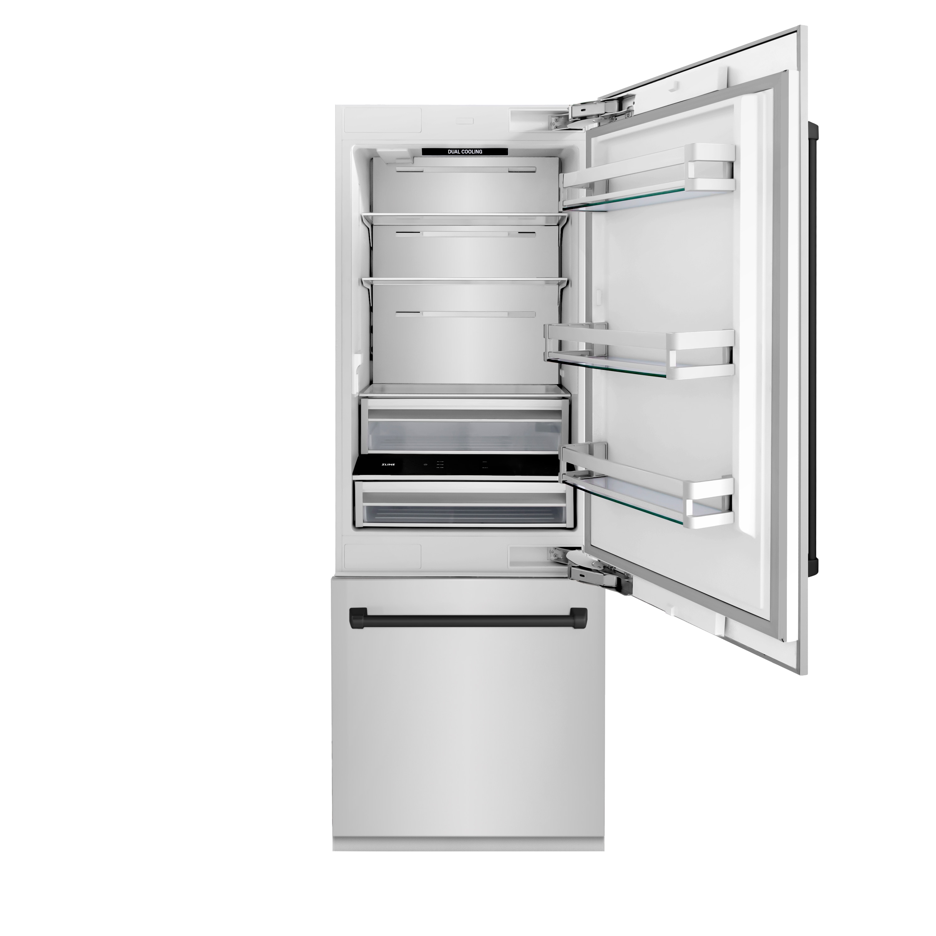 ZLINE KITCHEN & BATH RBIVZ-304-30-MB Bottom-Freezer-Refrigerators - View #3