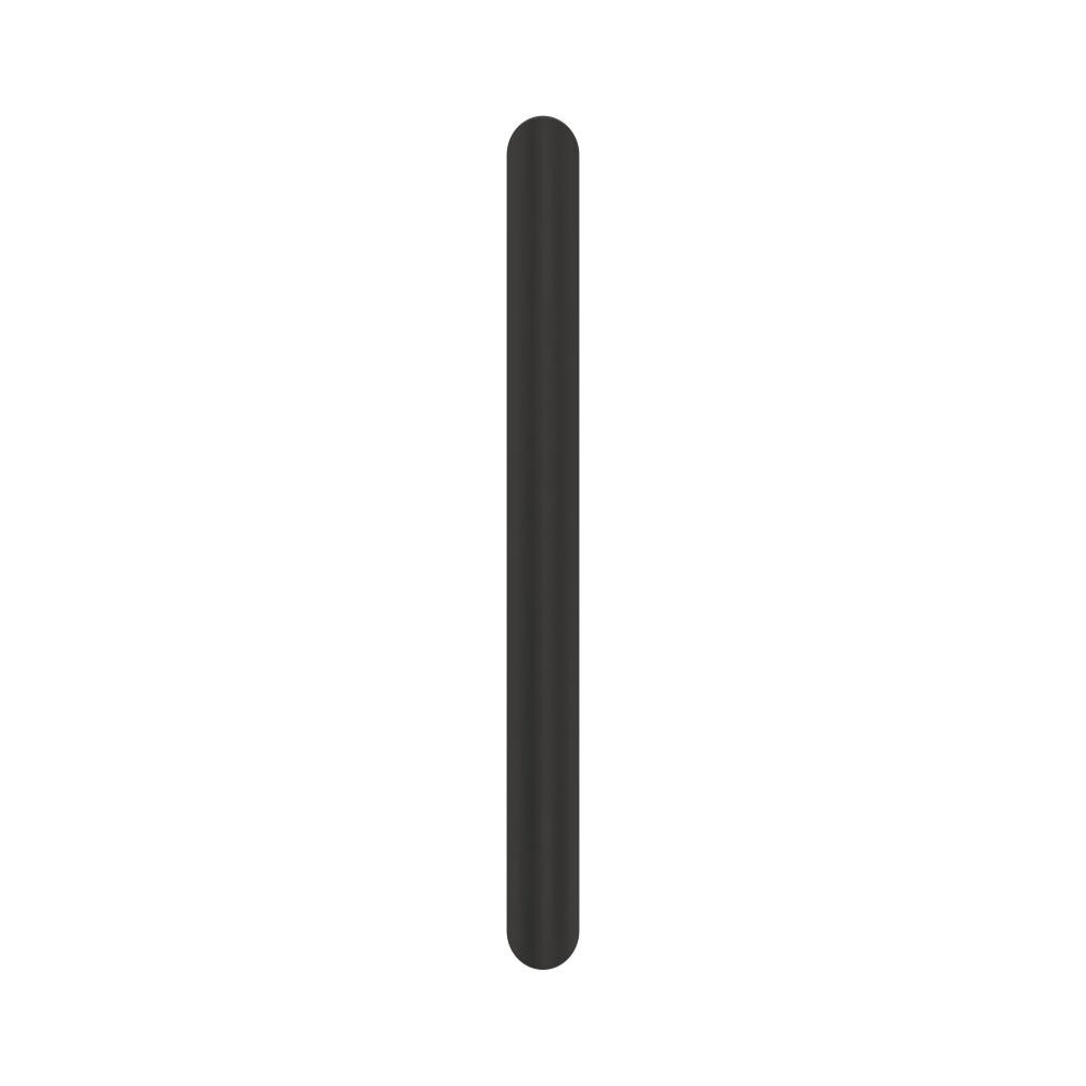 Matte Black Modern Industrial Bar Pull with Mounting Hardware