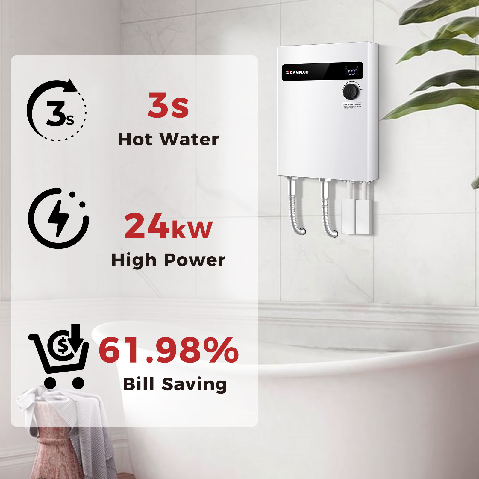 Camplux TEW24 Gas-Water-Heaters - View #4