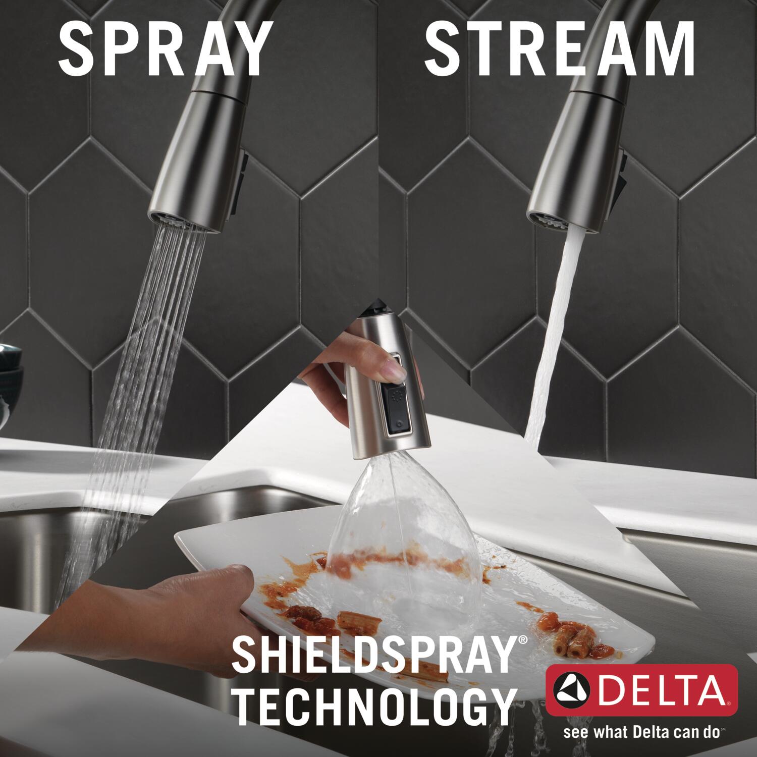 Delta 19756Z-SPSD-DST Kitchen-Faucets - View #9