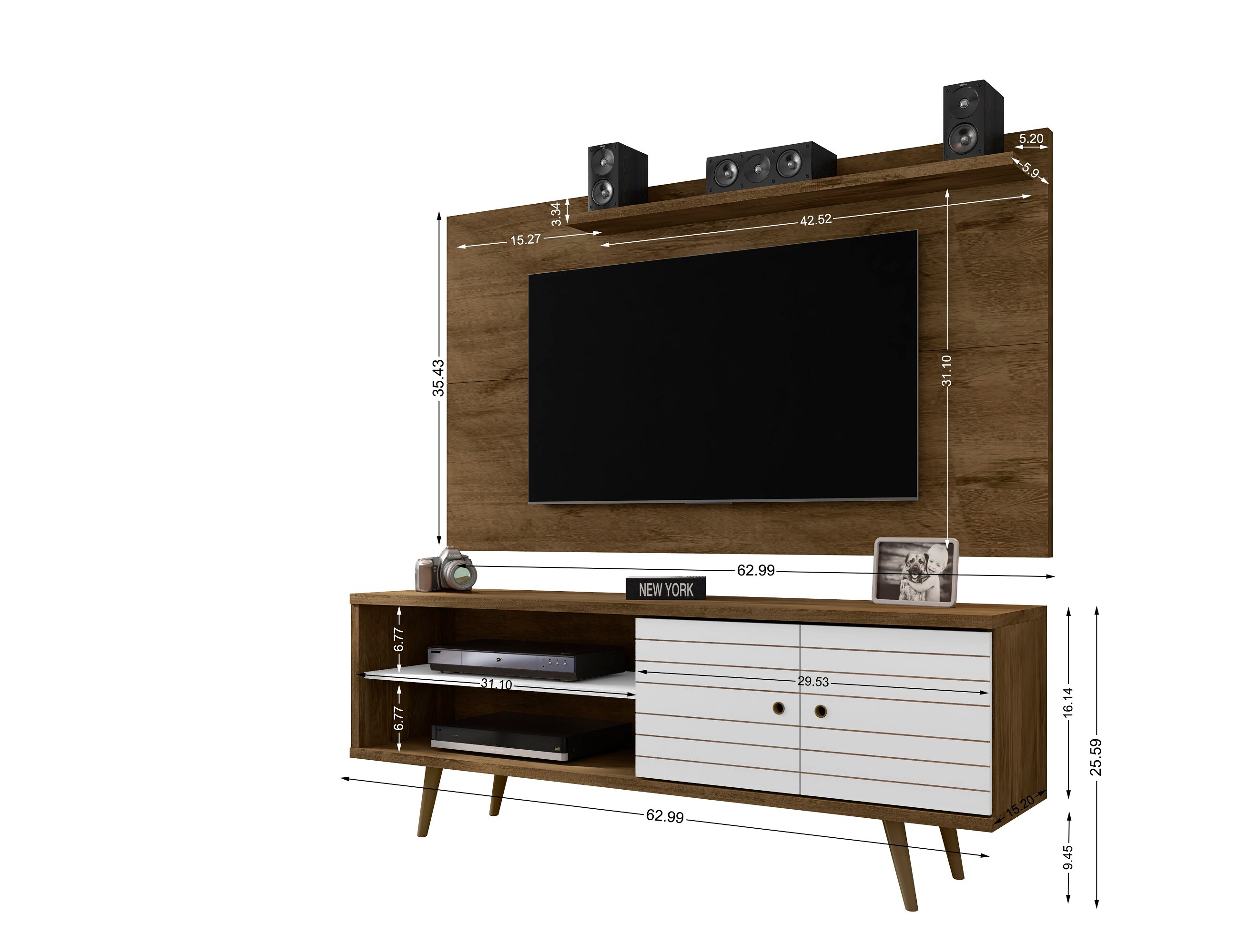 Manhattan Comfort 221-201AMC96 Tv-Stands - View #3