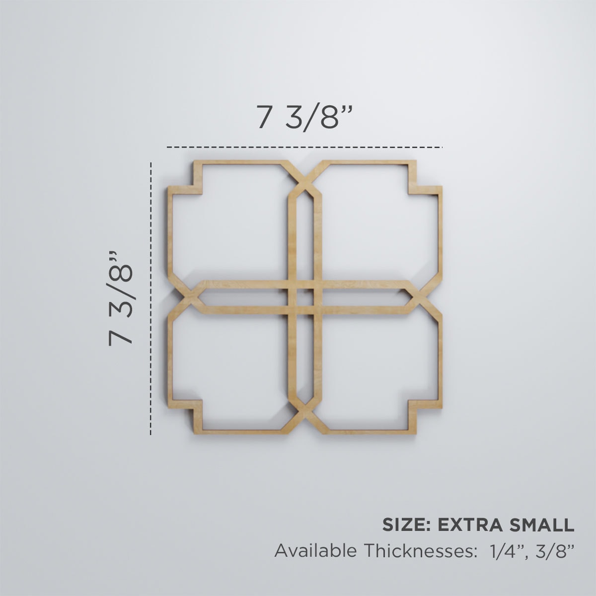 Ekena Millwork WALW08X08X0375EWDWA Wall-Panels - View #3