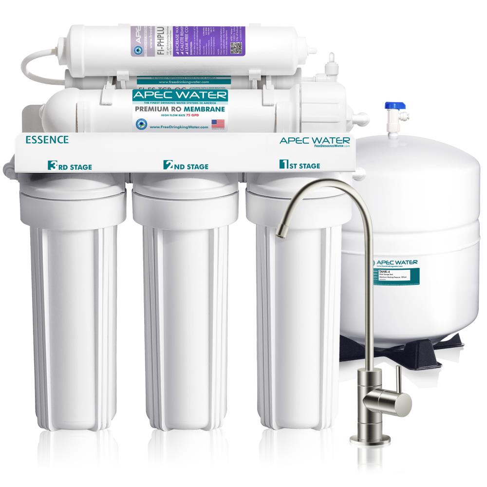 APEC Water ESSENCE Mechanical Filtration Reverse Osmosis Filtration ...