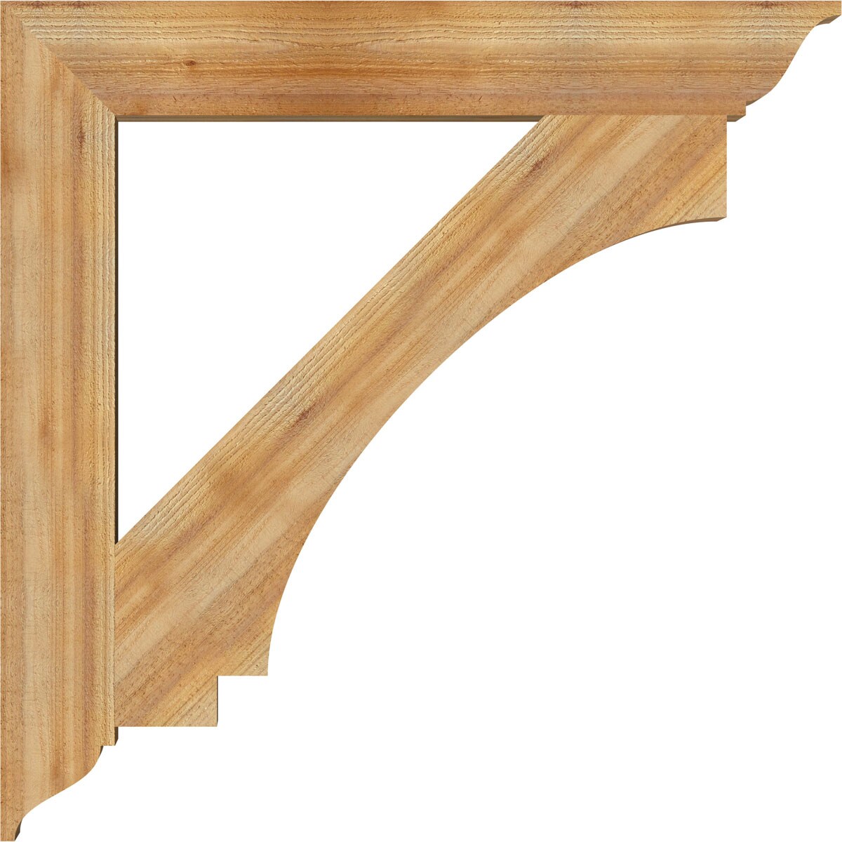Ekena Millwork BKT06X44X44IMP01RWR Exterior-Brackets-Braces - View #3