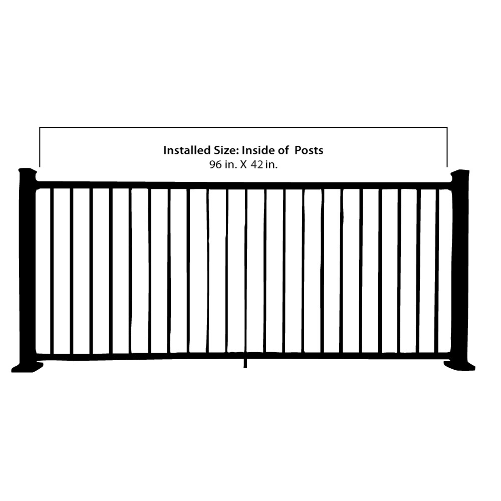 Weatherables CBR-B42-A8 railings - View #3