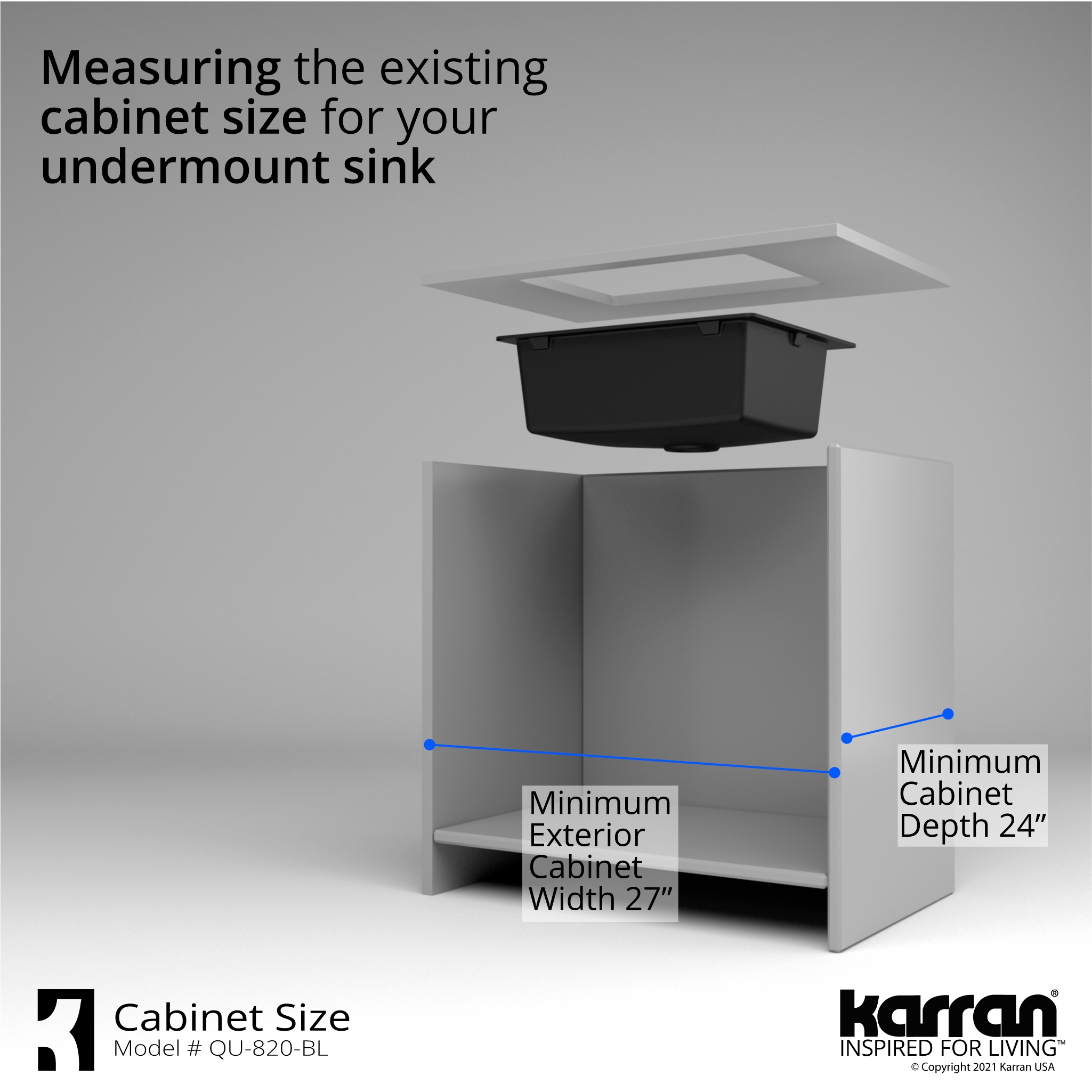 Karran QU-820-BL Kitchen-Sinks - View #9