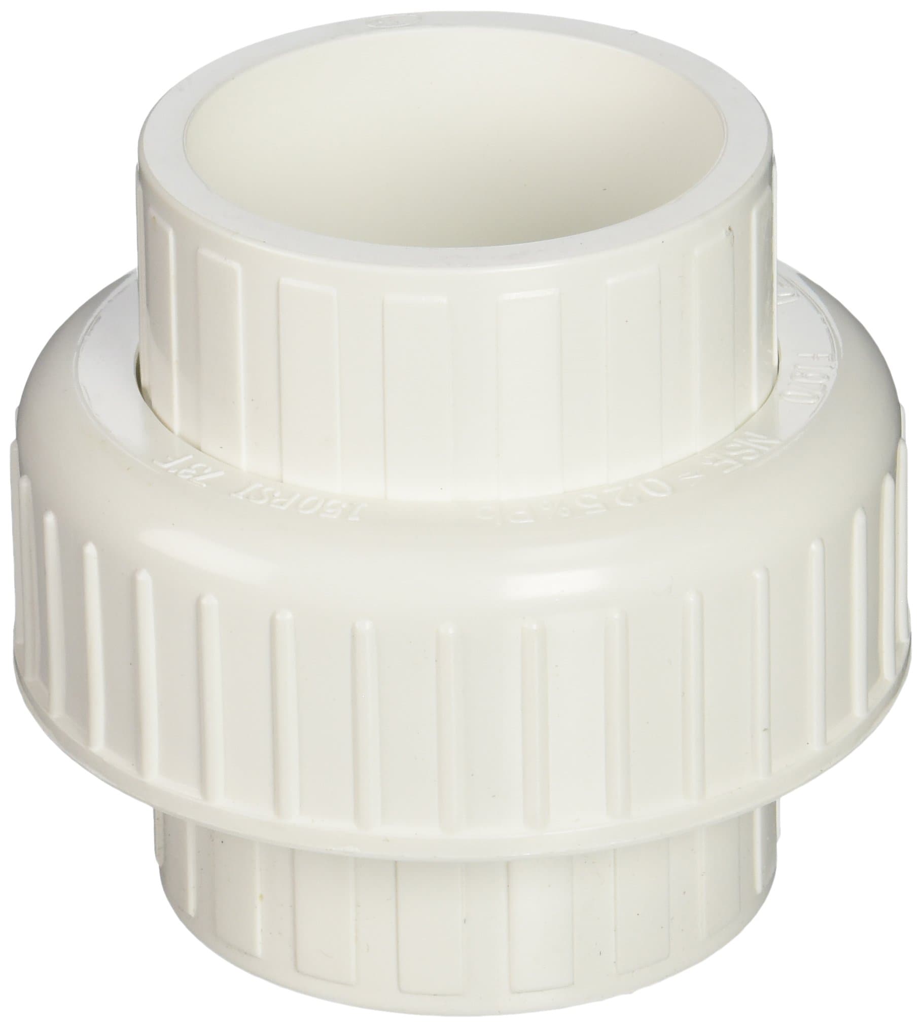 Mueller  2 in Schedule 80 PVC Slip x Slip Union with EPDM O-Ring
