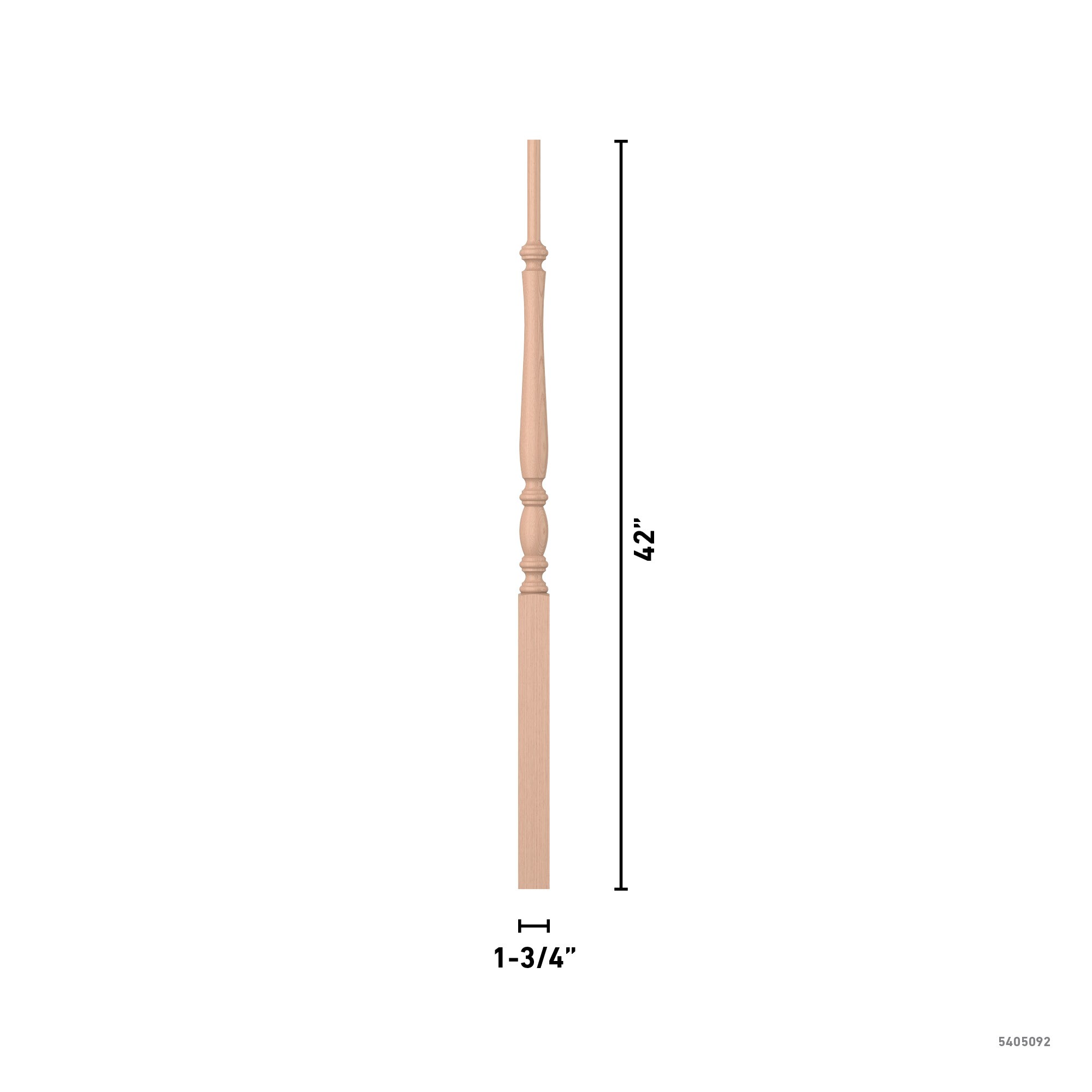 L.J. Smith Stair Systems LJP-2115-HM 42 Interior-Stairpart-Balusters - View #4