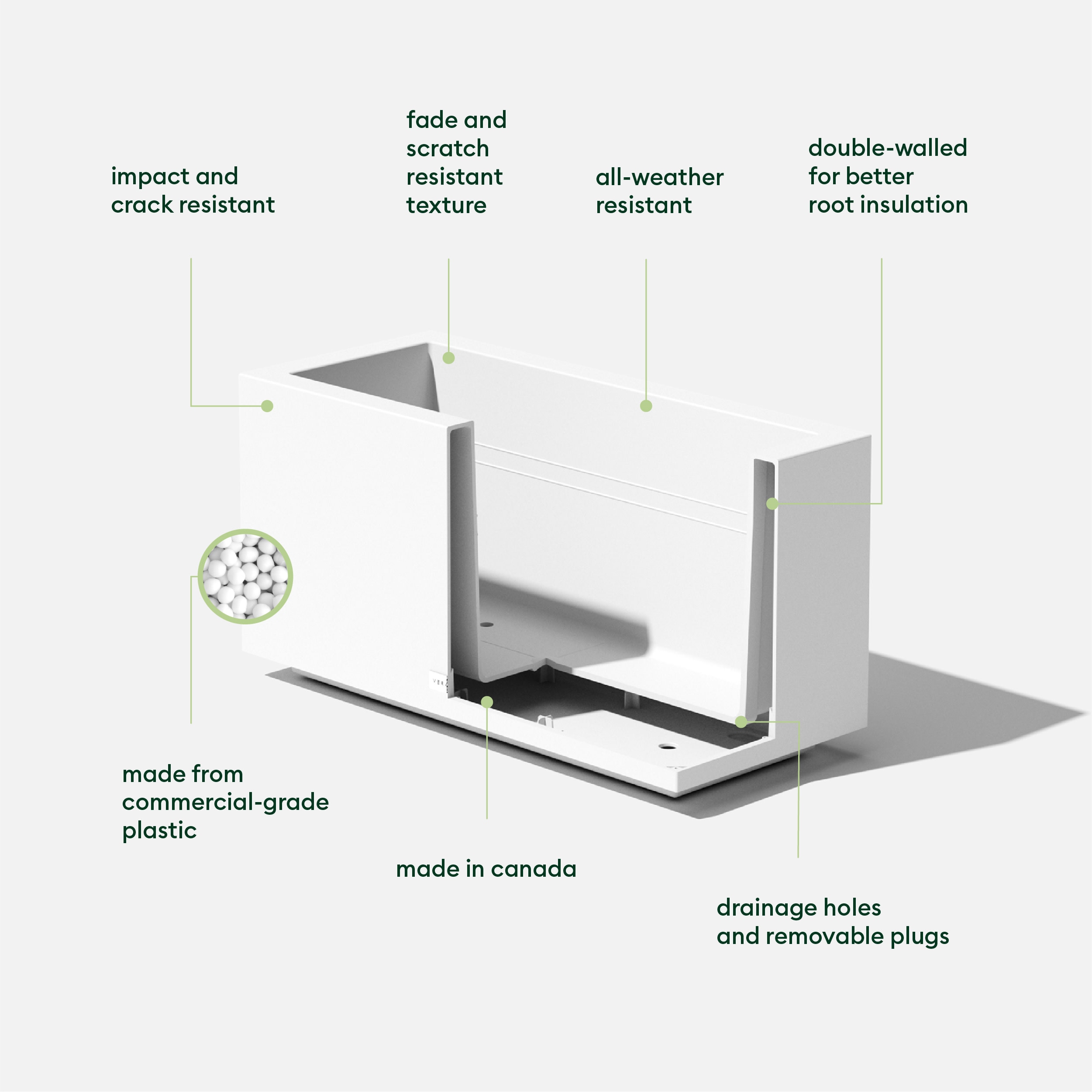 Veradek LBXVSMW Planter-Window-Box - View #2