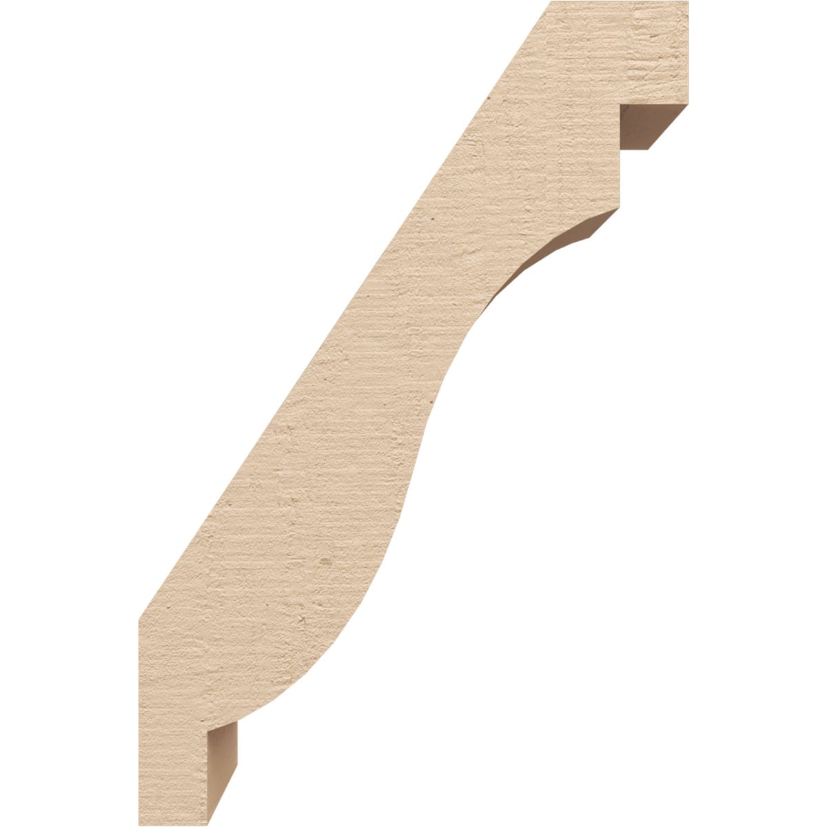 Ekena Millwork BRCUR05X08X12CHGRCPR braces - View #4
