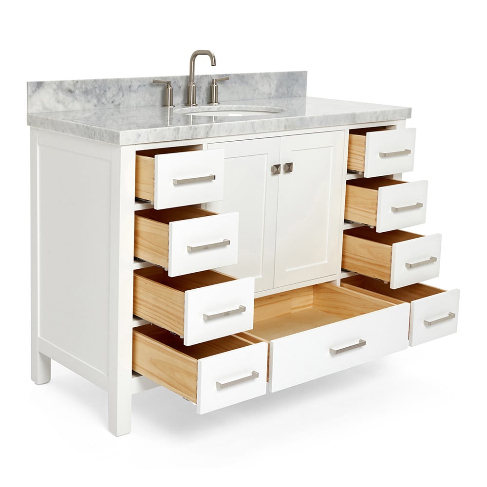 ARIEL A049S-VO-WHT Bath-Vanity-Combo - View #6